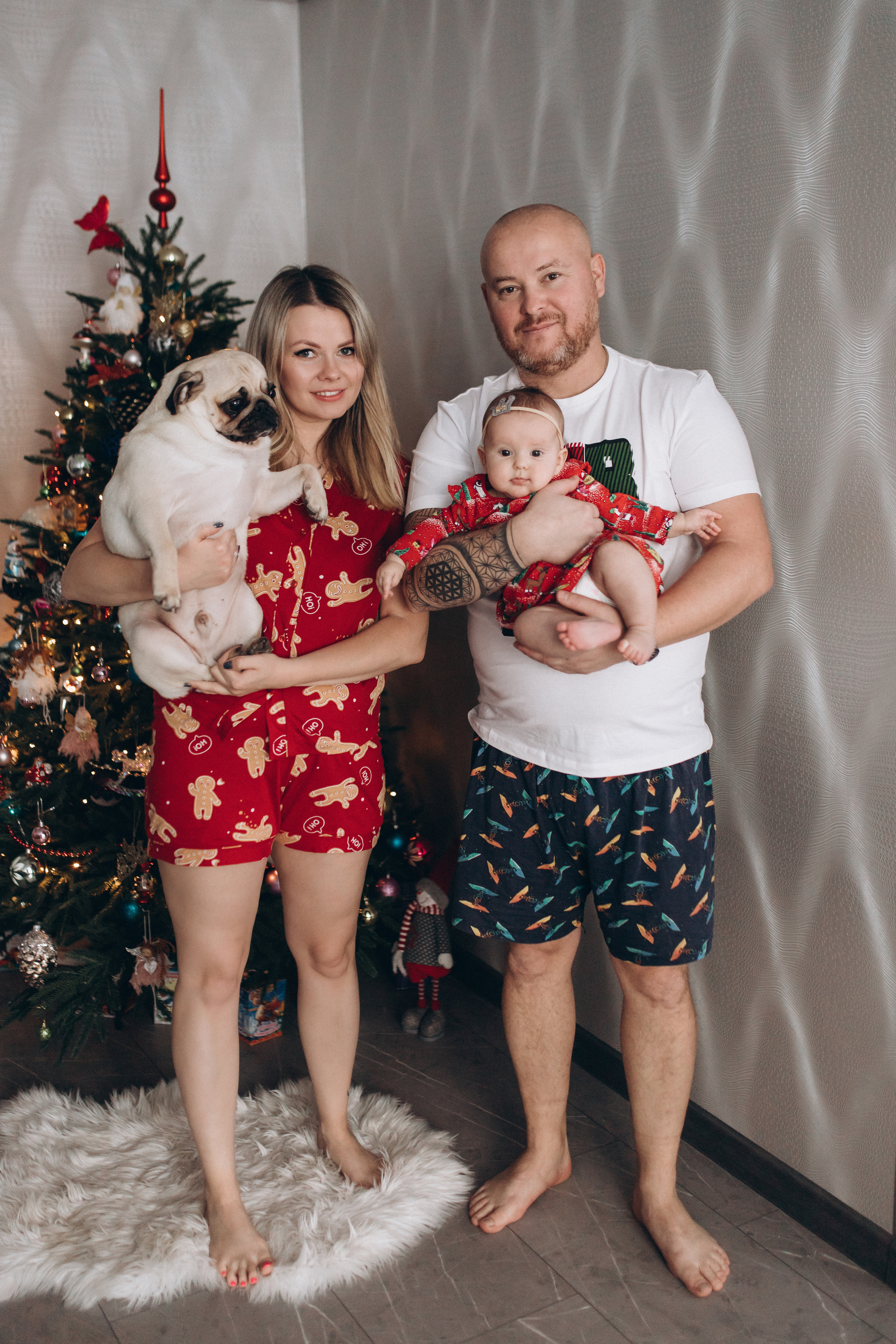 Новогодняя домашняя съемка. Алёна Берёзка фотограф Минск