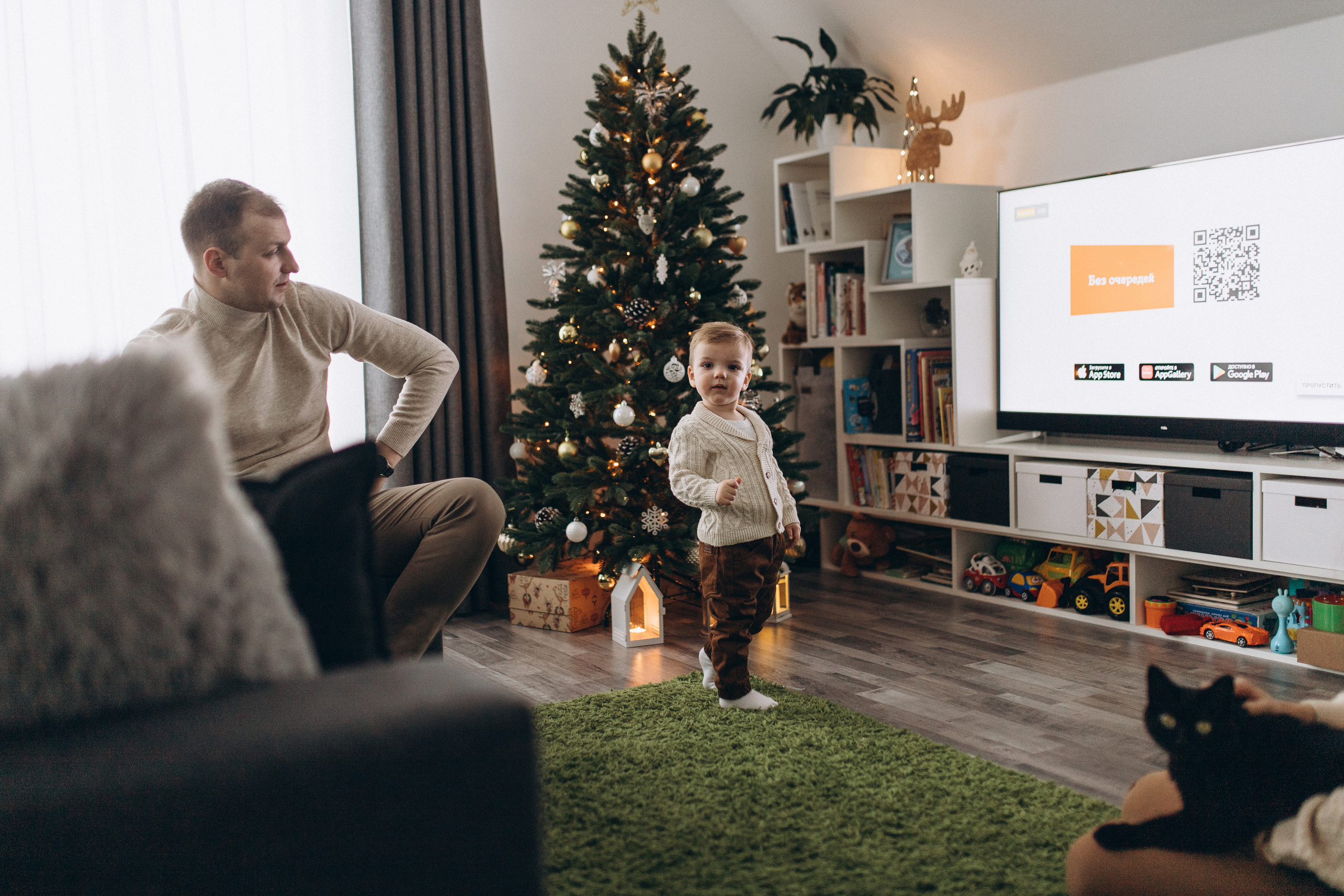 Новогодняя домашняя съемка. Алёна Берёзка фотограф Минск