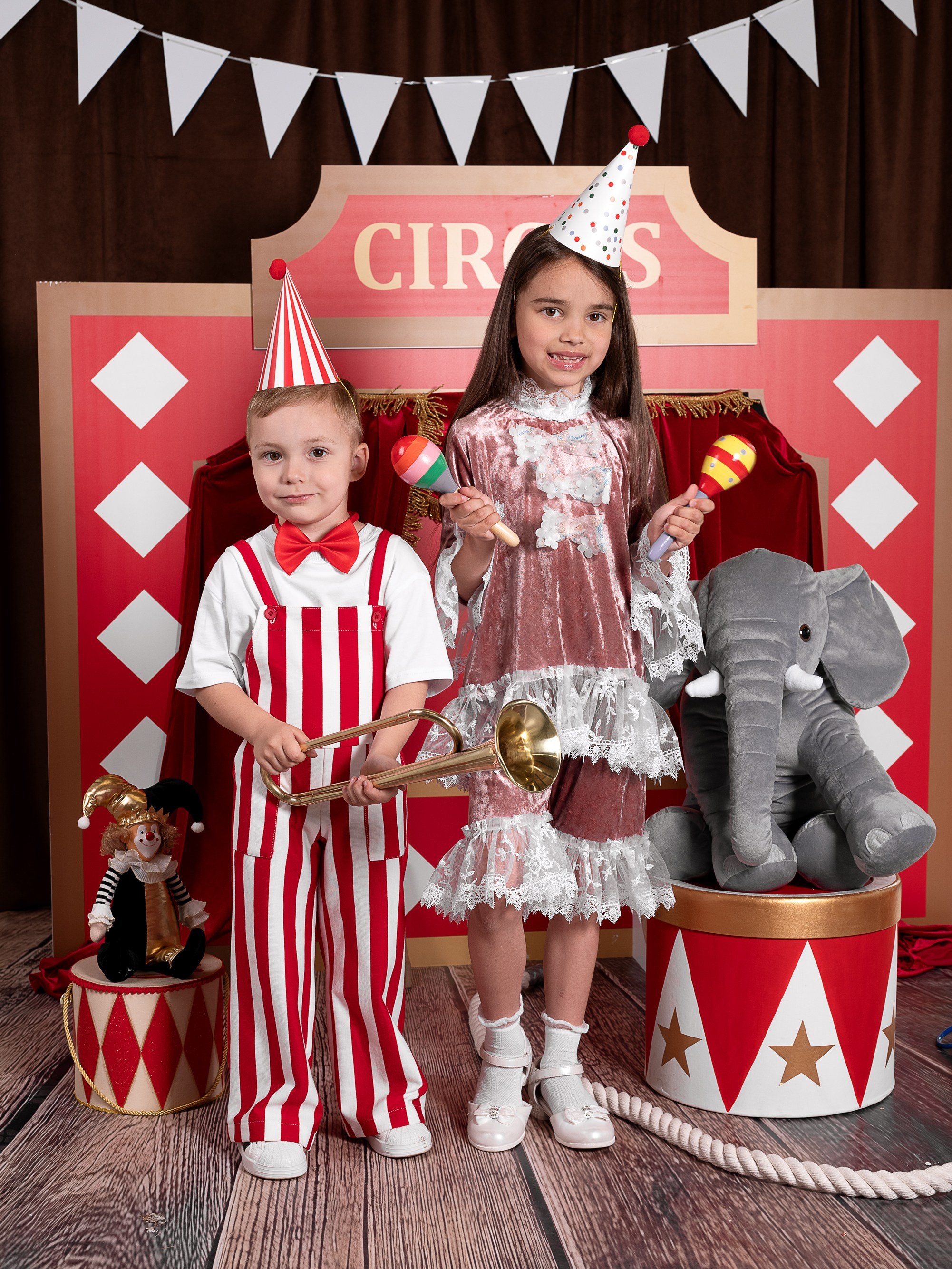 Сюжет «Цирк». Детская фотостудия Виктории Шараповой