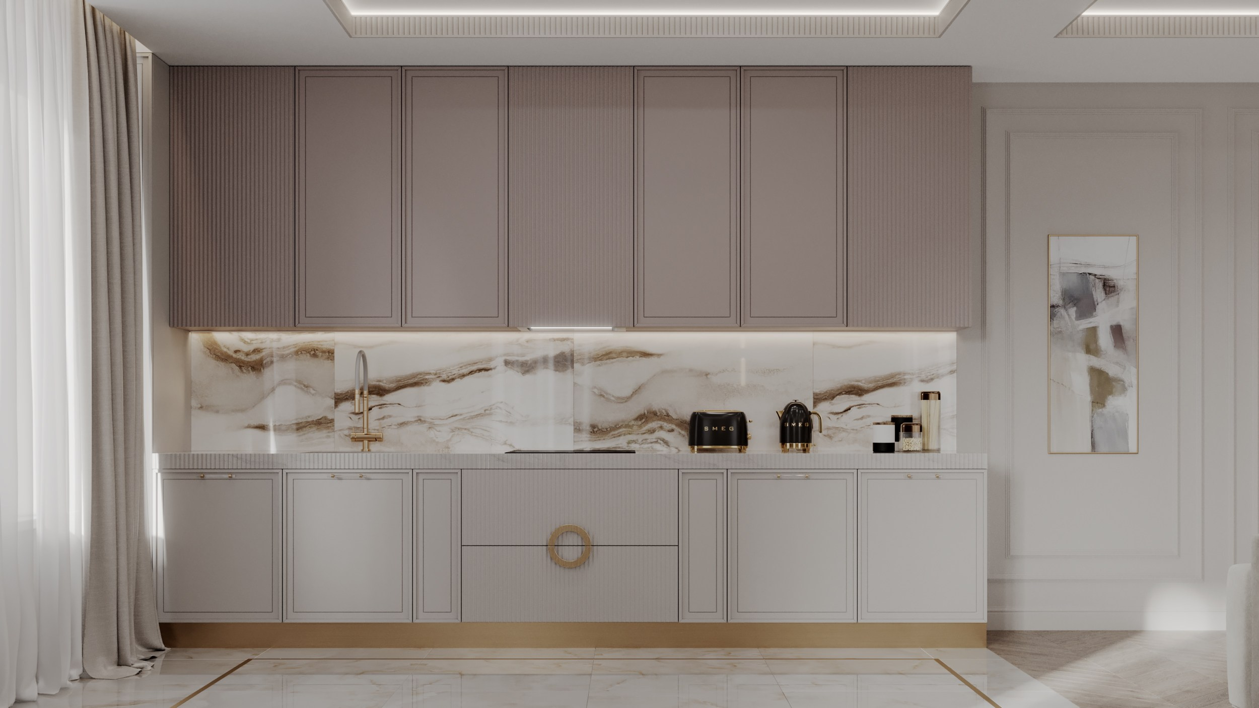 Appartment 130 sq m. Профессиональный дизайнер интерьера