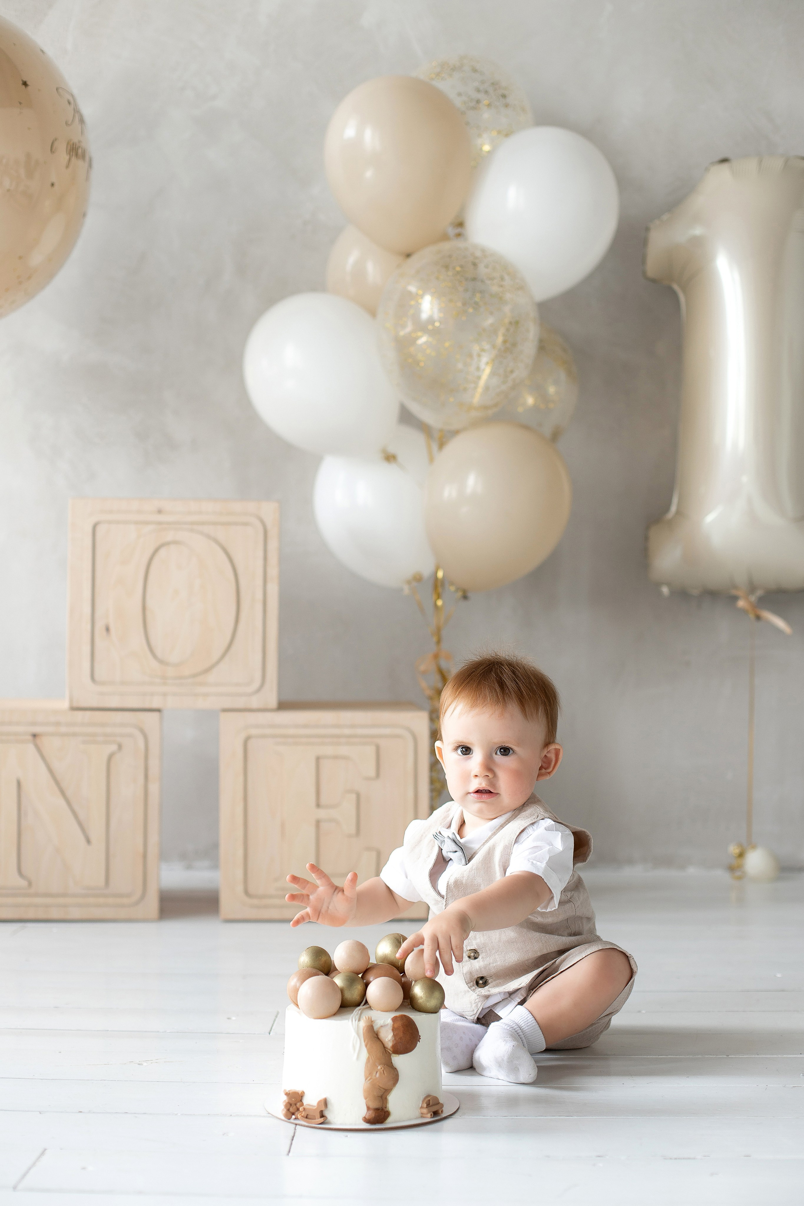 Арсению годик. Семейный и детский фотограф в Красноярске Анна Маюрова