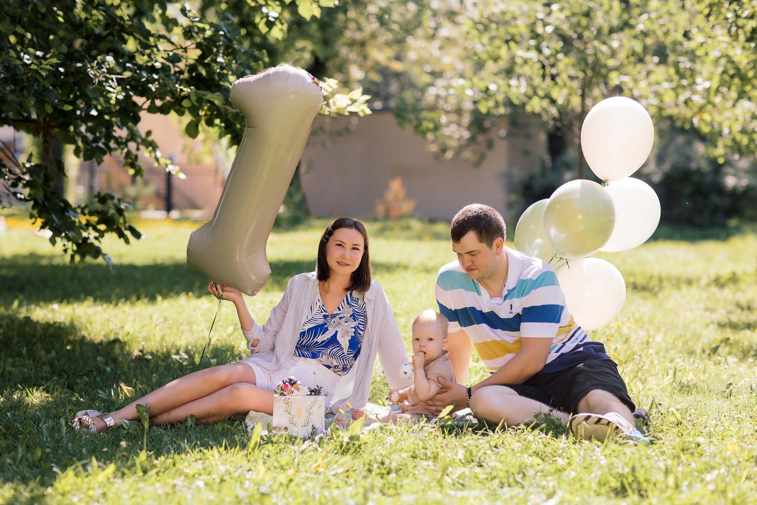 Фотосессия на годик. Семейный фотограф Толстикова Кристина