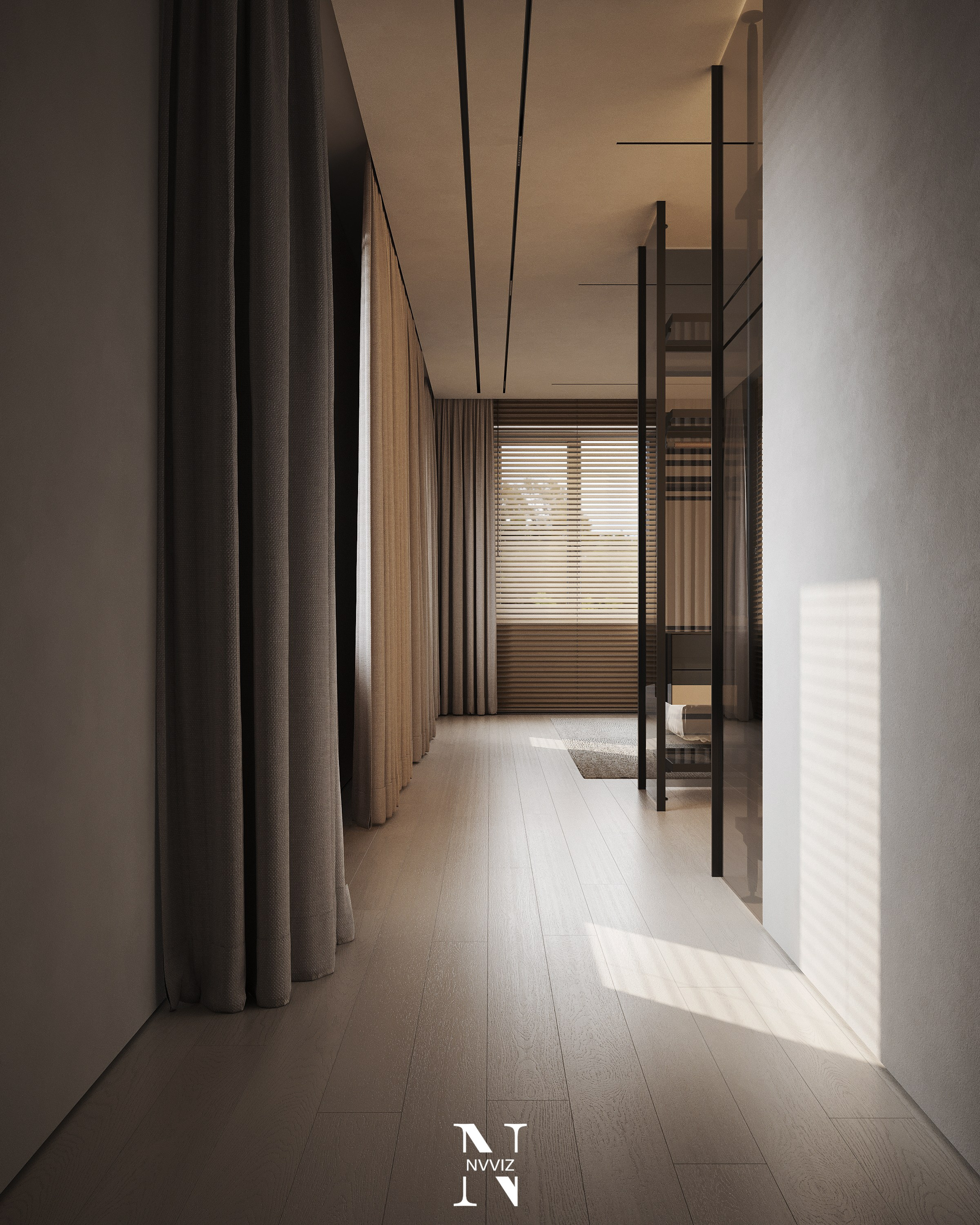 ЖК LINEA (Bedroom). Никифоров Влад — 3d artist