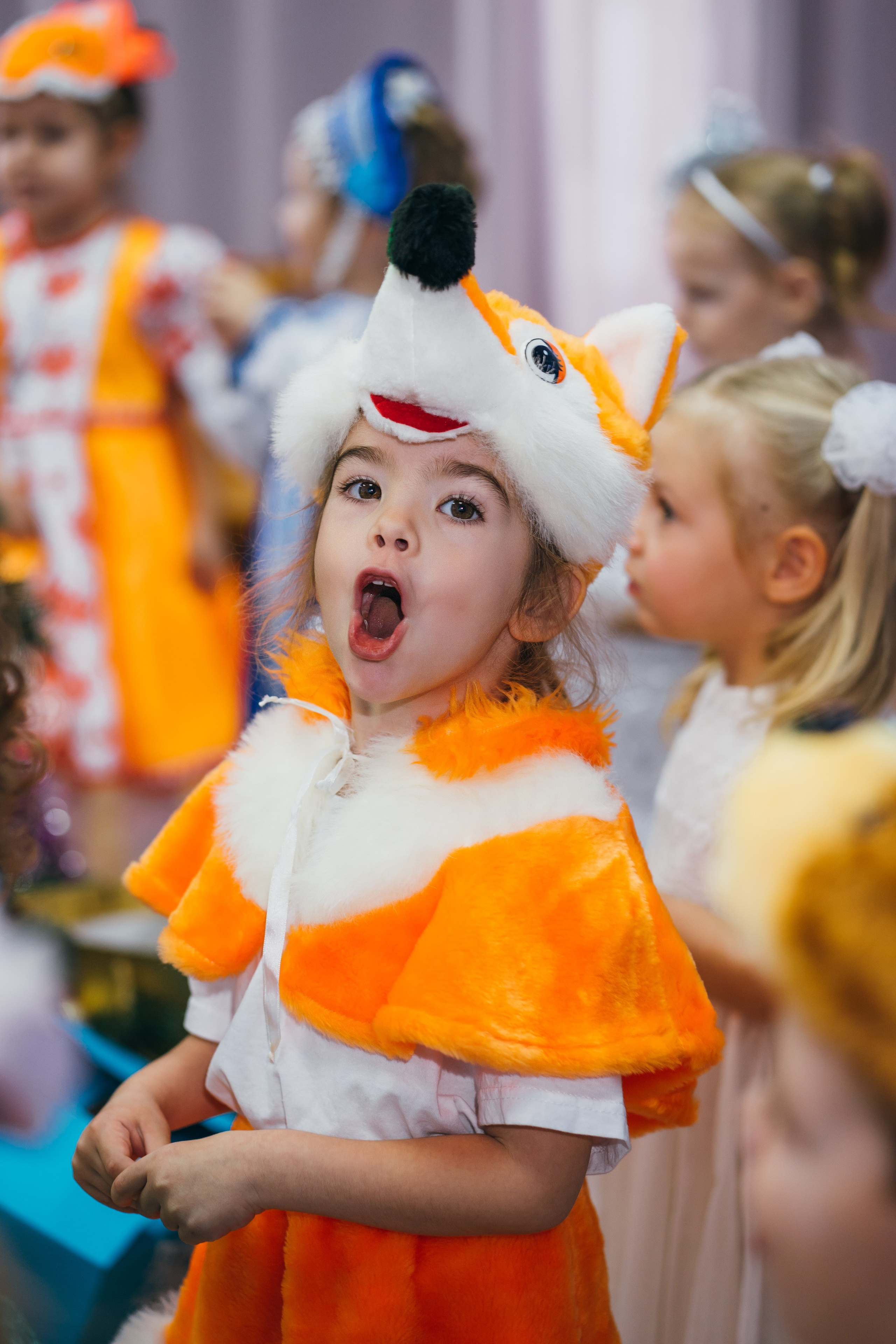 Новогодний утренник в детском саду. Профессиональный фотограф Геленджик, Новоросийск Виктория Цейс
