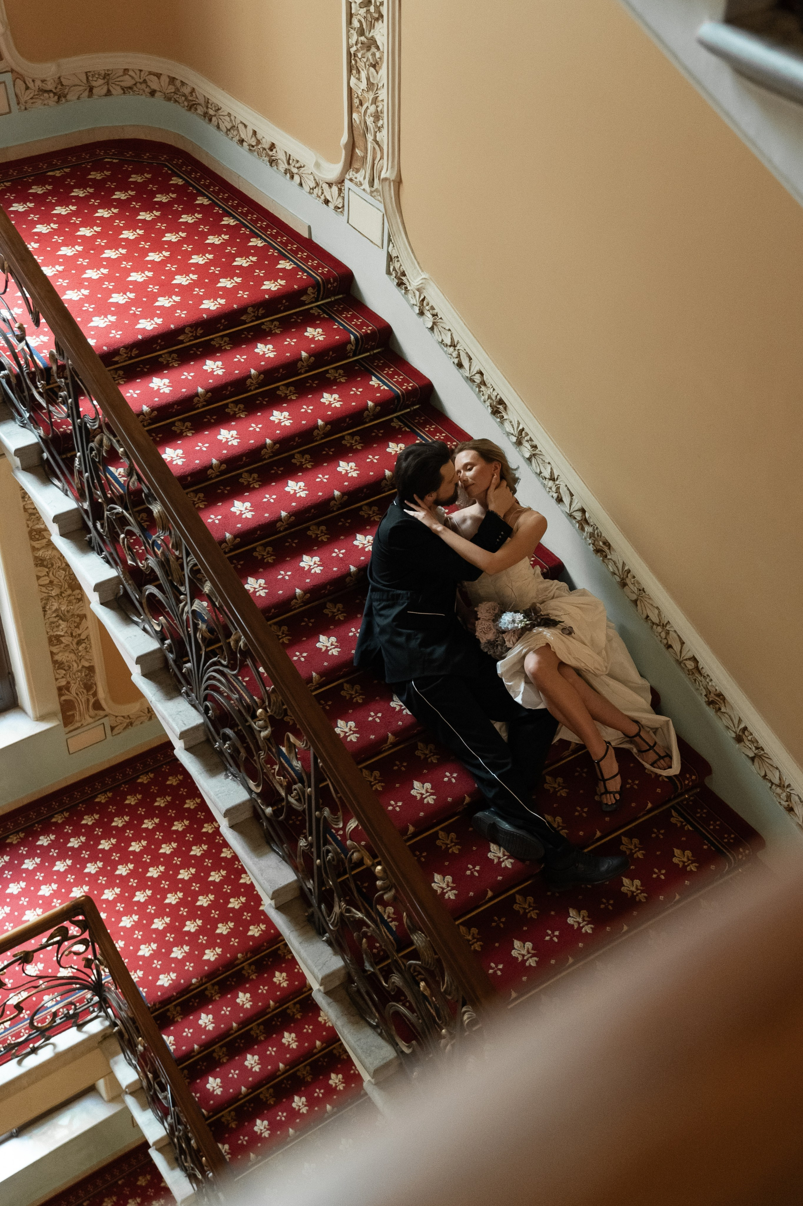 Свадебная фотосессия в гостинице "Националь". Ярослава Ерина — свадебный фотограф в Москве