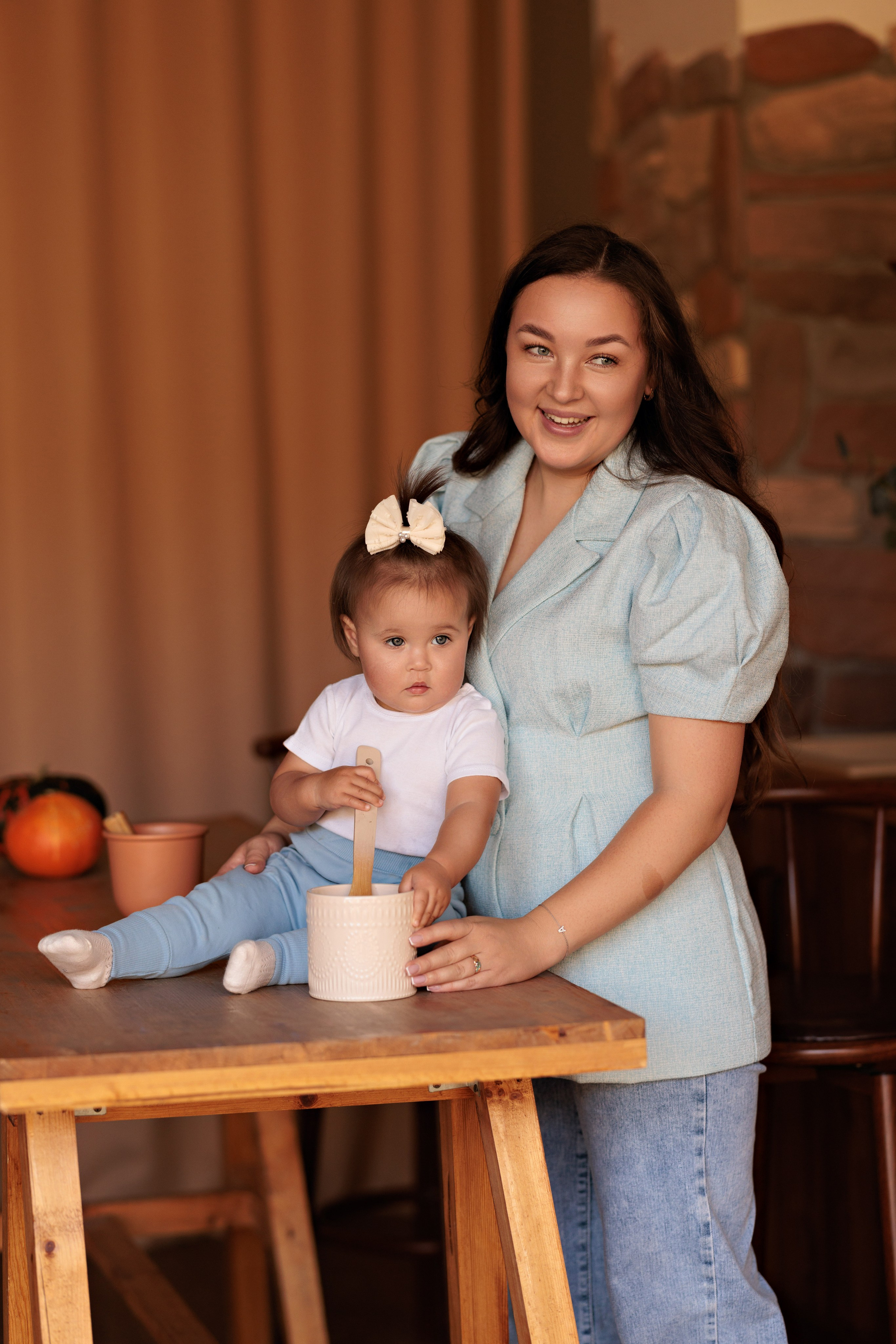 Амелии 1 год. Детский и семейный фотограф в Чите Анастасия Шубина