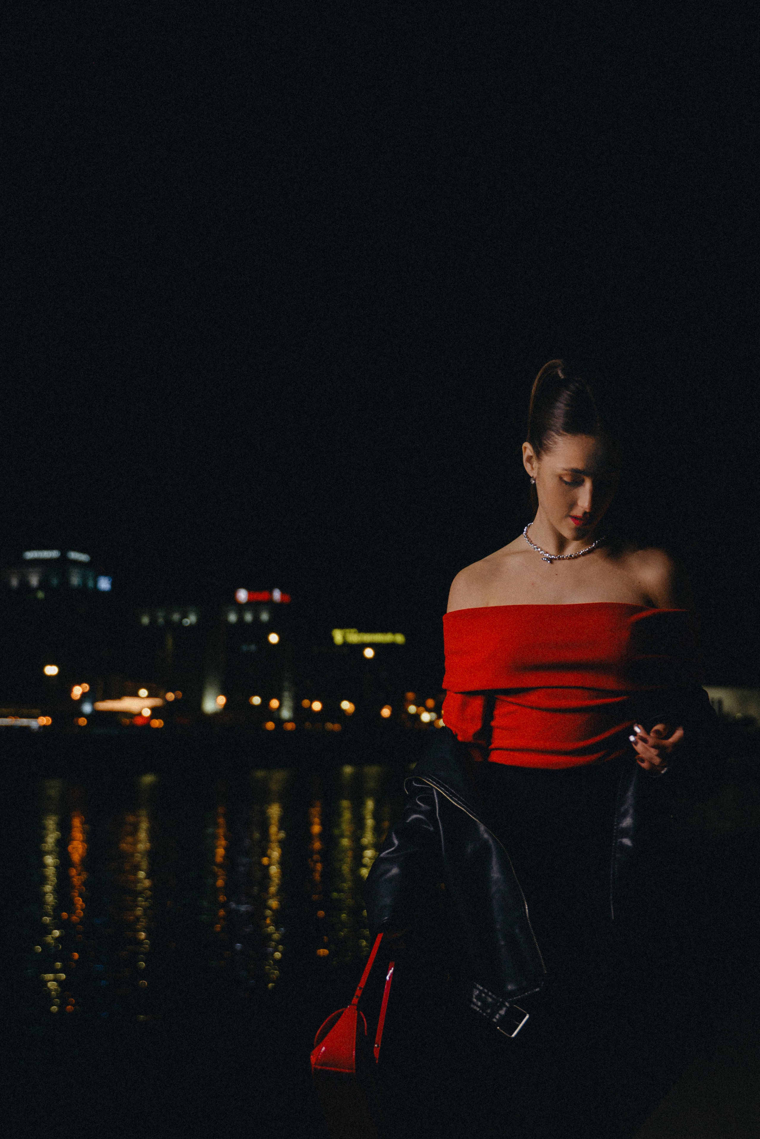 Любовь в ночном городе. Свадебный и портретный фотограф в Минске Наташа Каракулова