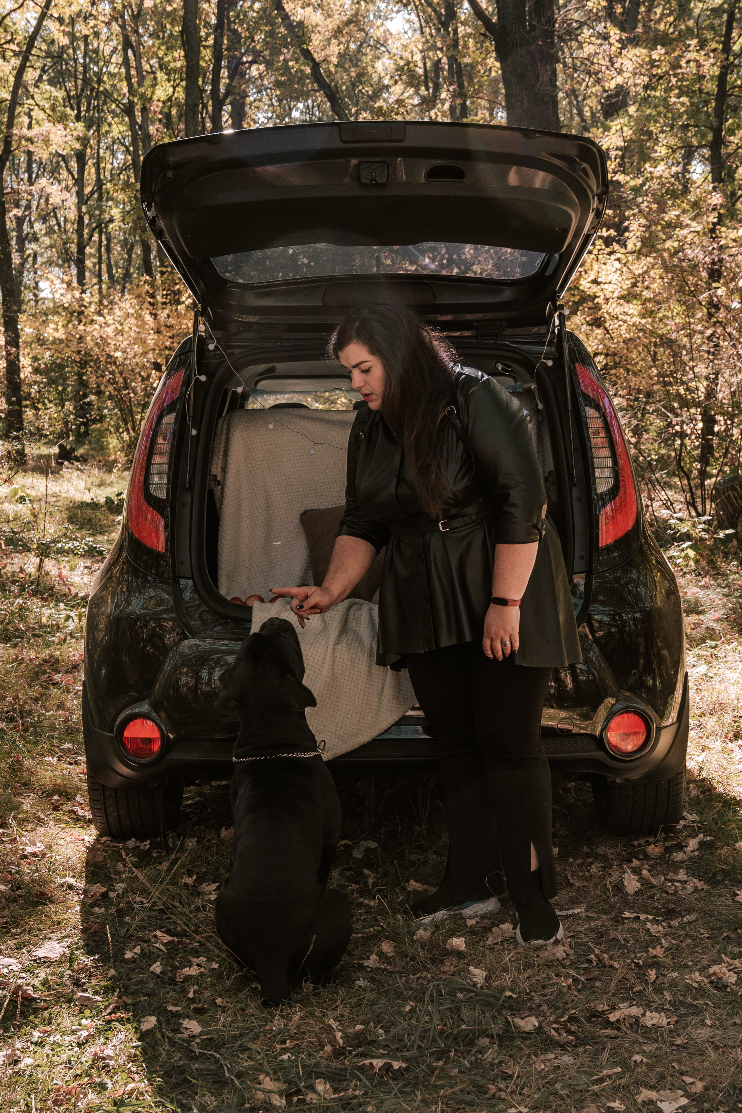 Наталья и Хонда. Семейный и детский фотограф Анастасия Монченко