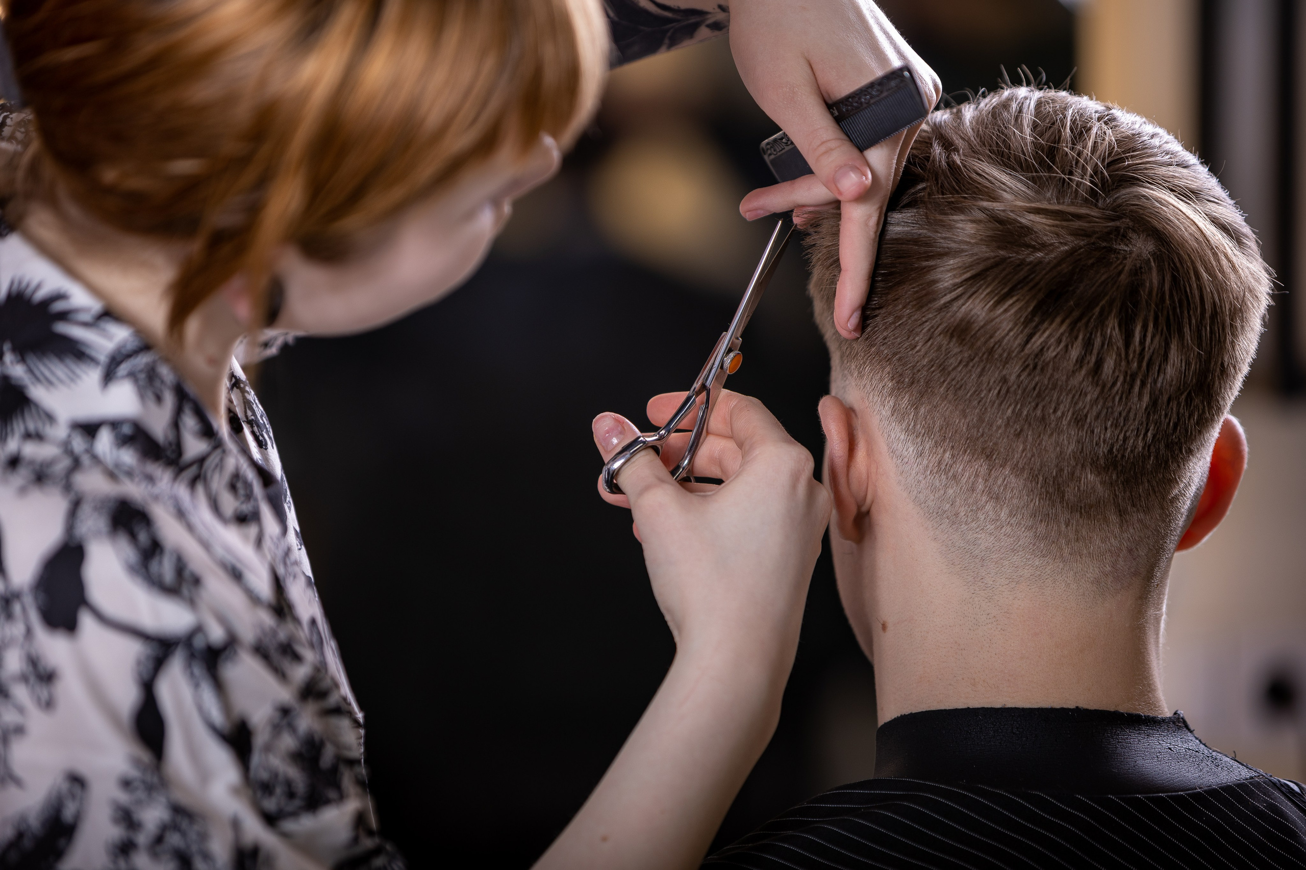 Барбершоп Jet Black 1. Репортажный фотограф Санкт-Петербург | Роман Карбышев