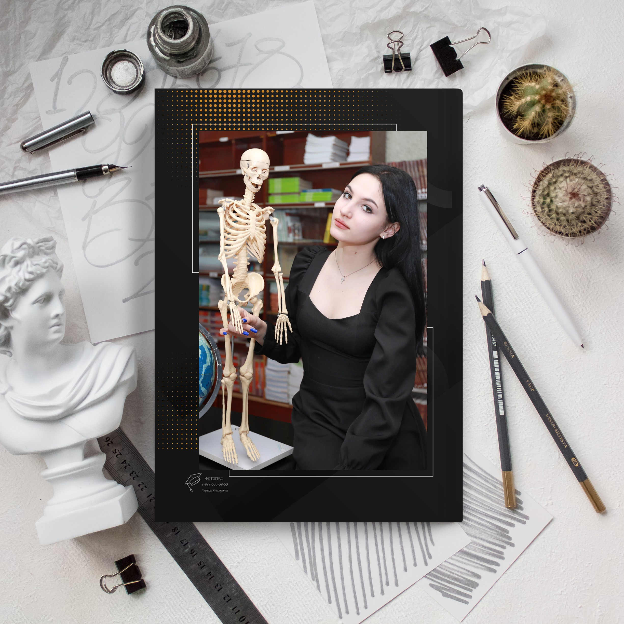 Альбом 2 разворота СтаршаяШк. Medlori fotobook Выпускные альбомы в Липецке Лариса Медведева