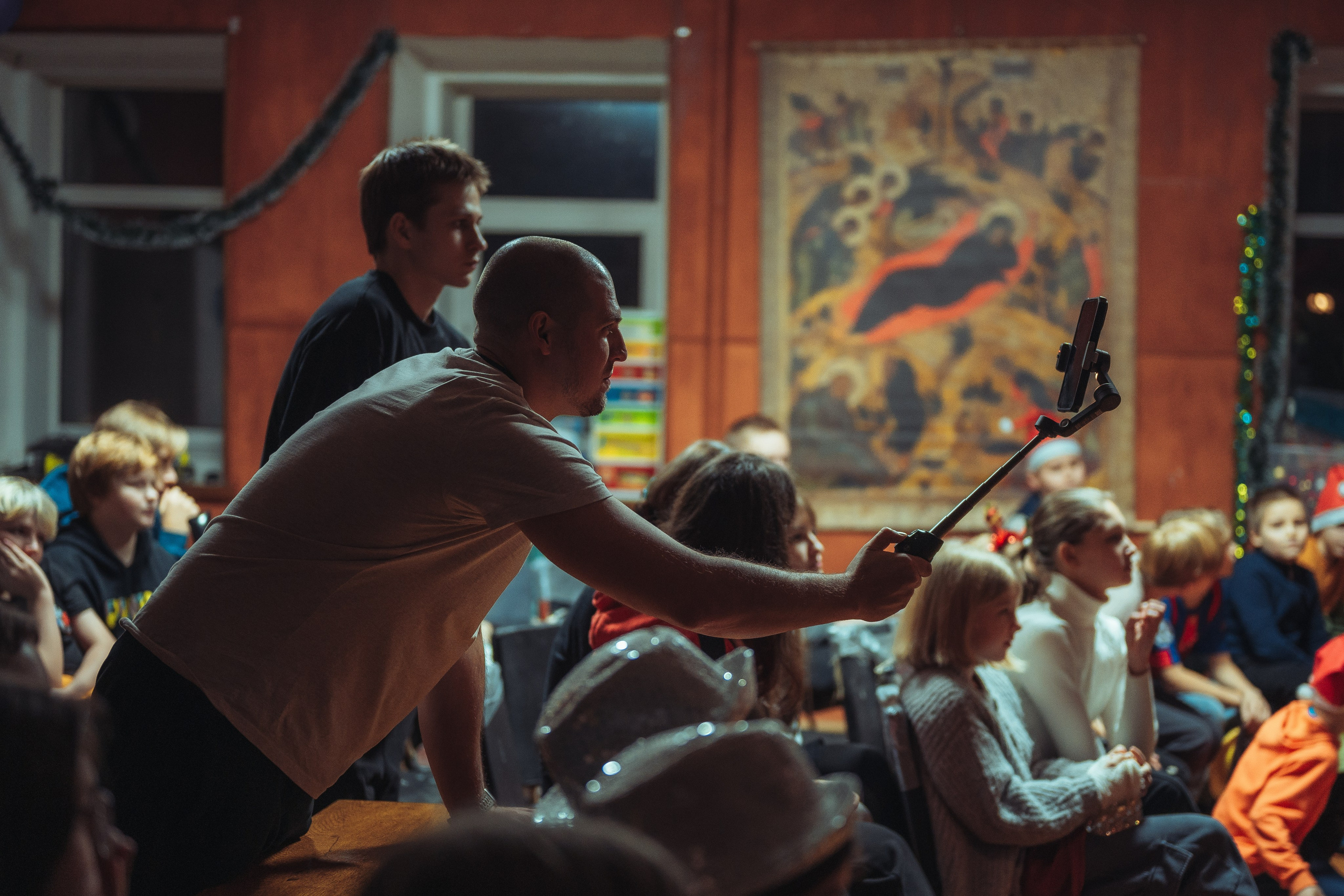 Детский лагерь — рождественская смена, 2026 год. Иван Кубик — фотограф и видеограф