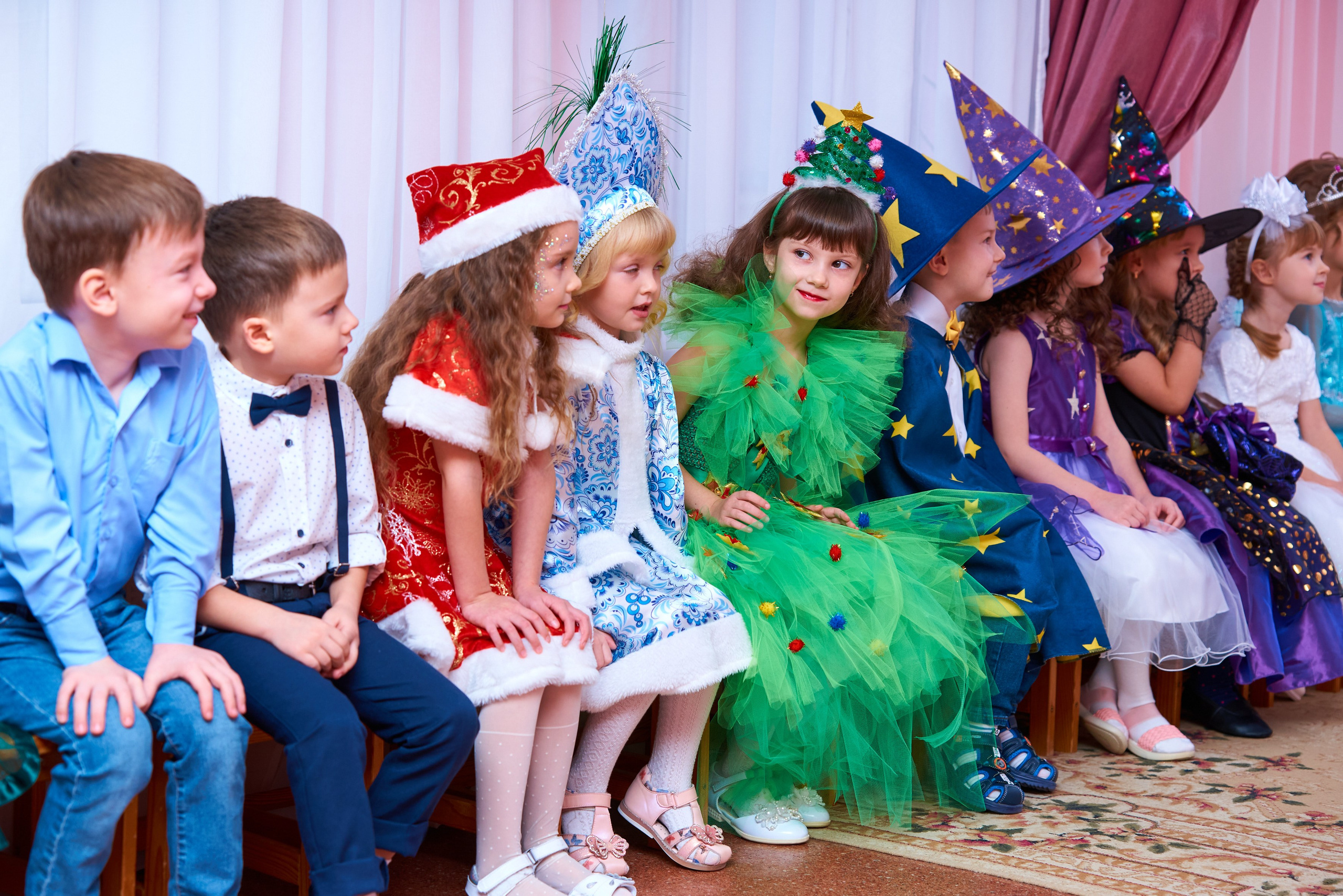 Новогодние утренники. Childrenfoto.ru