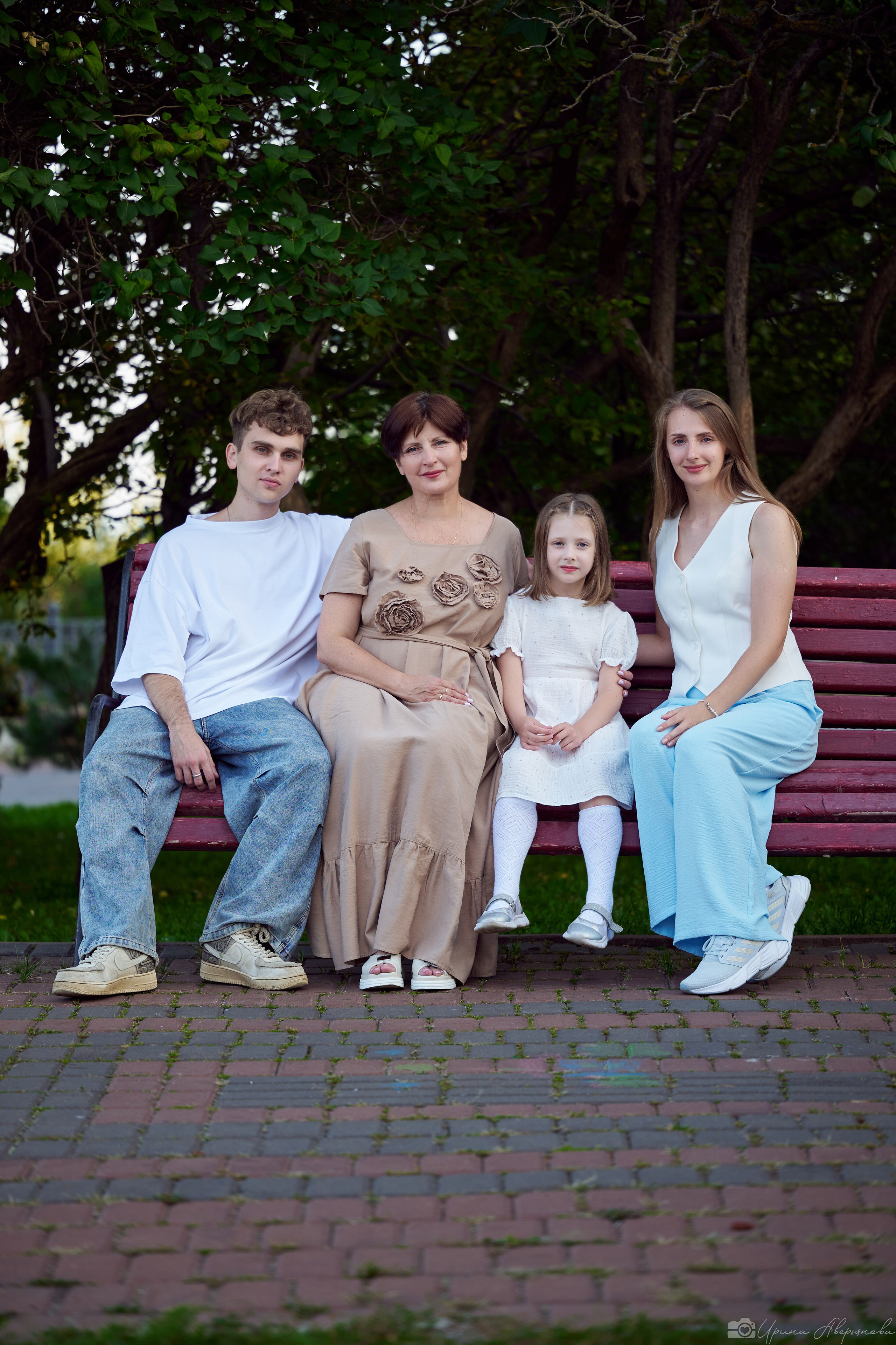 Семейная фотосессия в парке. Фотограф в Ульяновске Ирина Аверьянова