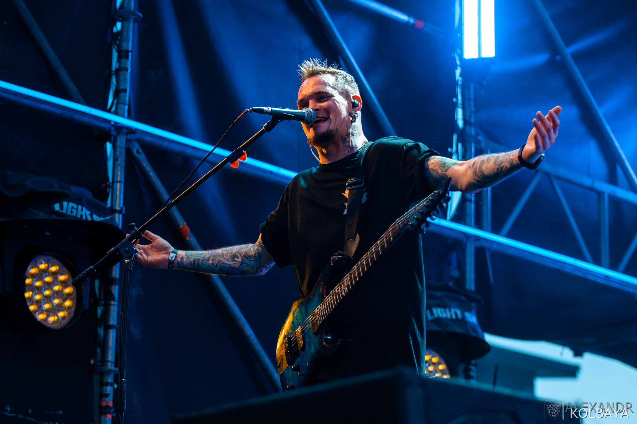 Концерт Stigmata на Red Summer (09.07.2025). Концертный и театральный репортажный фотограф в Москве Александр Колбая