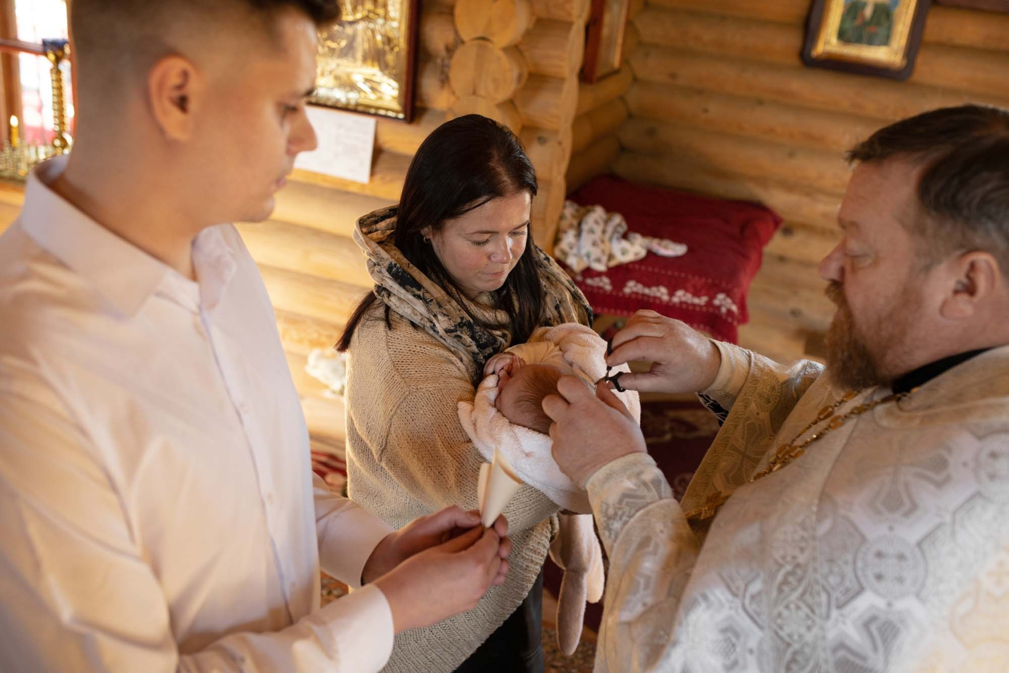 Крещение Софии. Фотограф таинства крещения в Бресте Светлана Будько