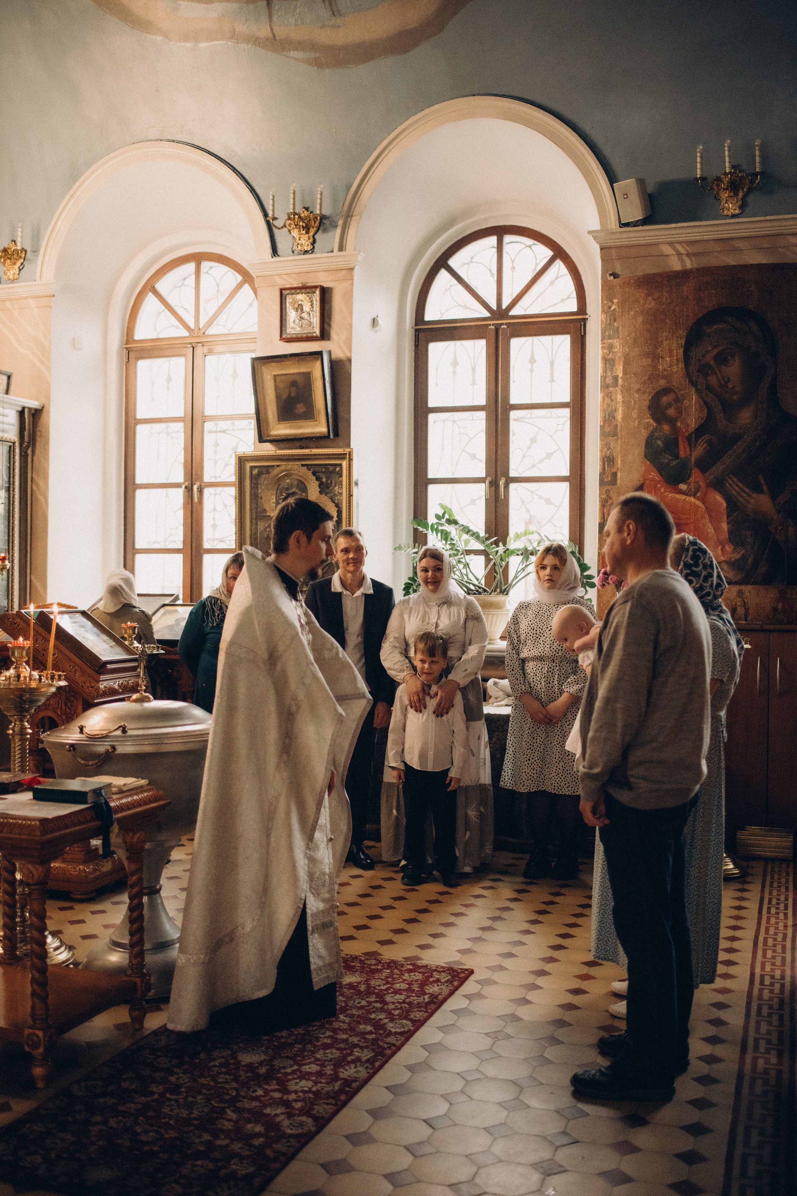 Крещение. Фотограф Алиса Чечина. Калуга. Товарково