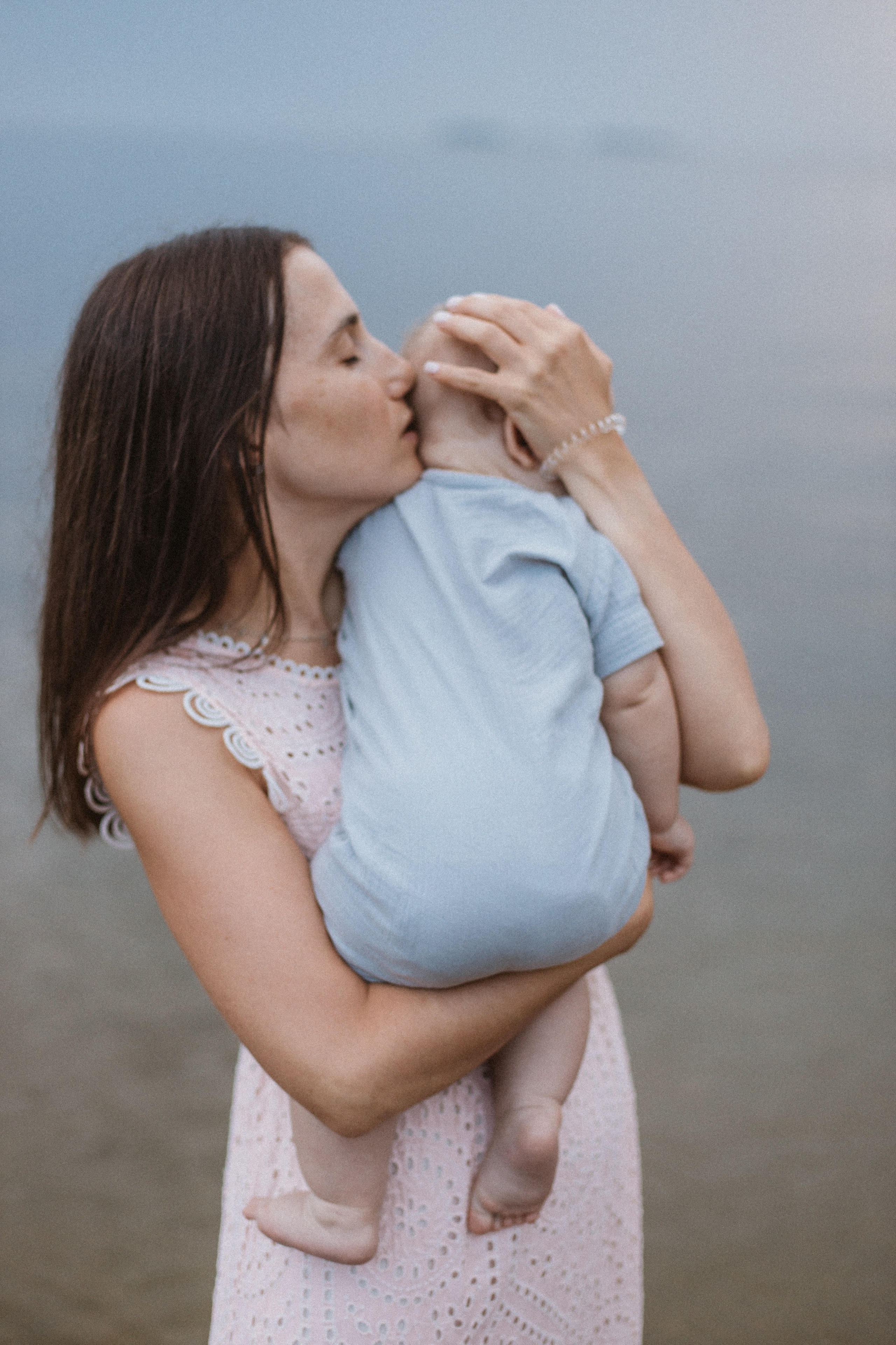 На берегу. Семейный и портретный фотограф в Новосибирске Мария Хлебус