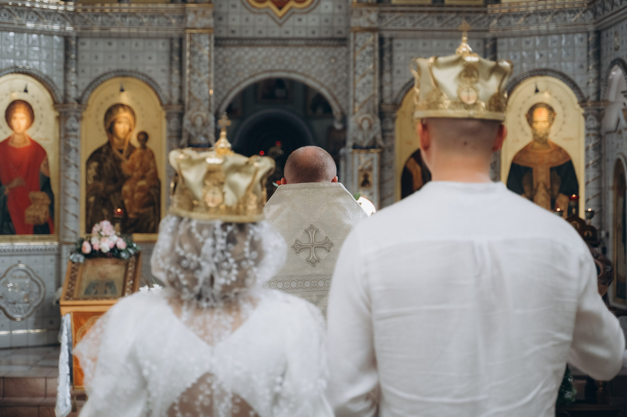Венчание Сергей и Юлия (Дом милосердия). Семейный фотограф в Минске Дарья Дреко