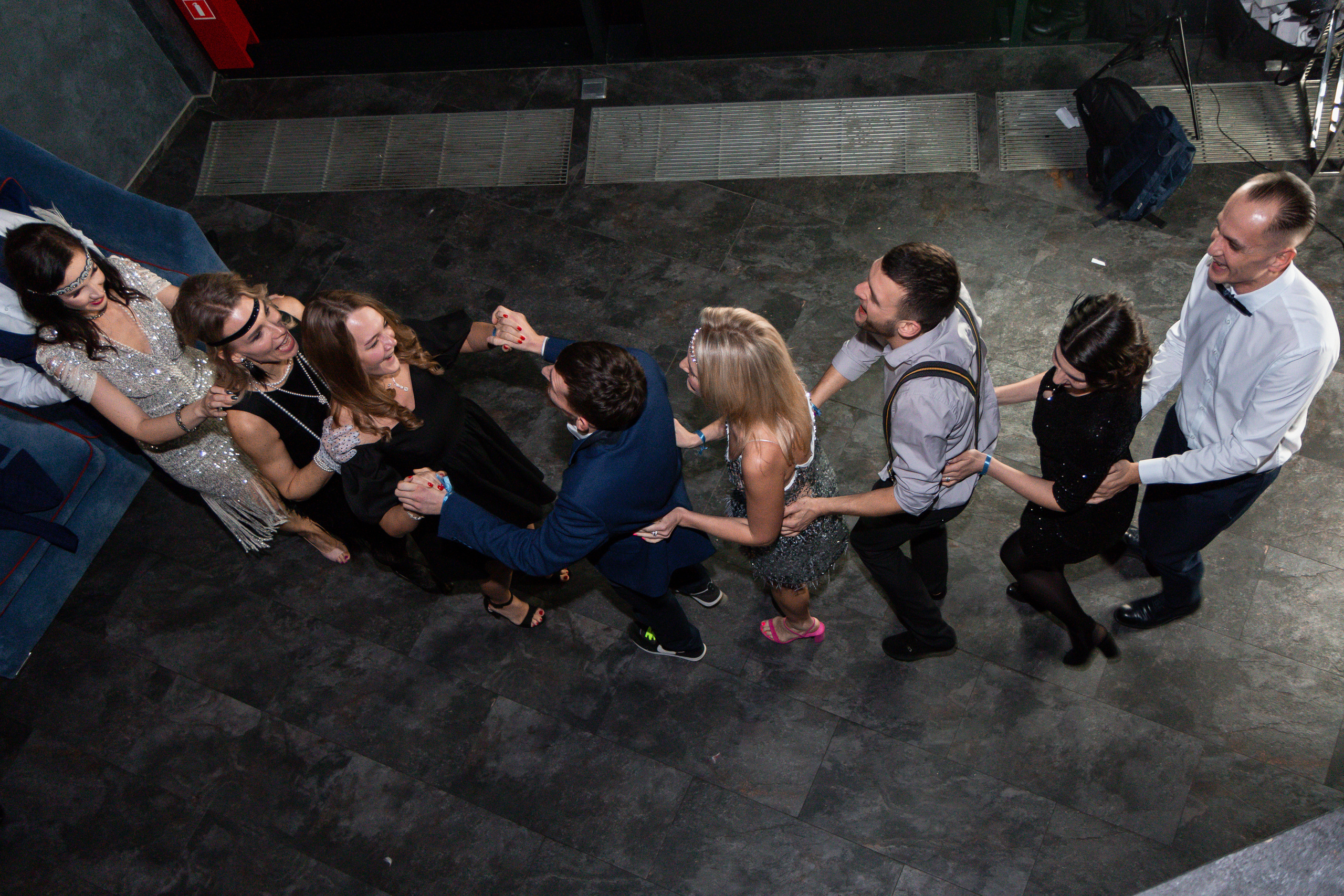 Новогодний корпоратив в стиле Гэтсби. Репортажный и портретный фотограф в Москве Саханцева Анна