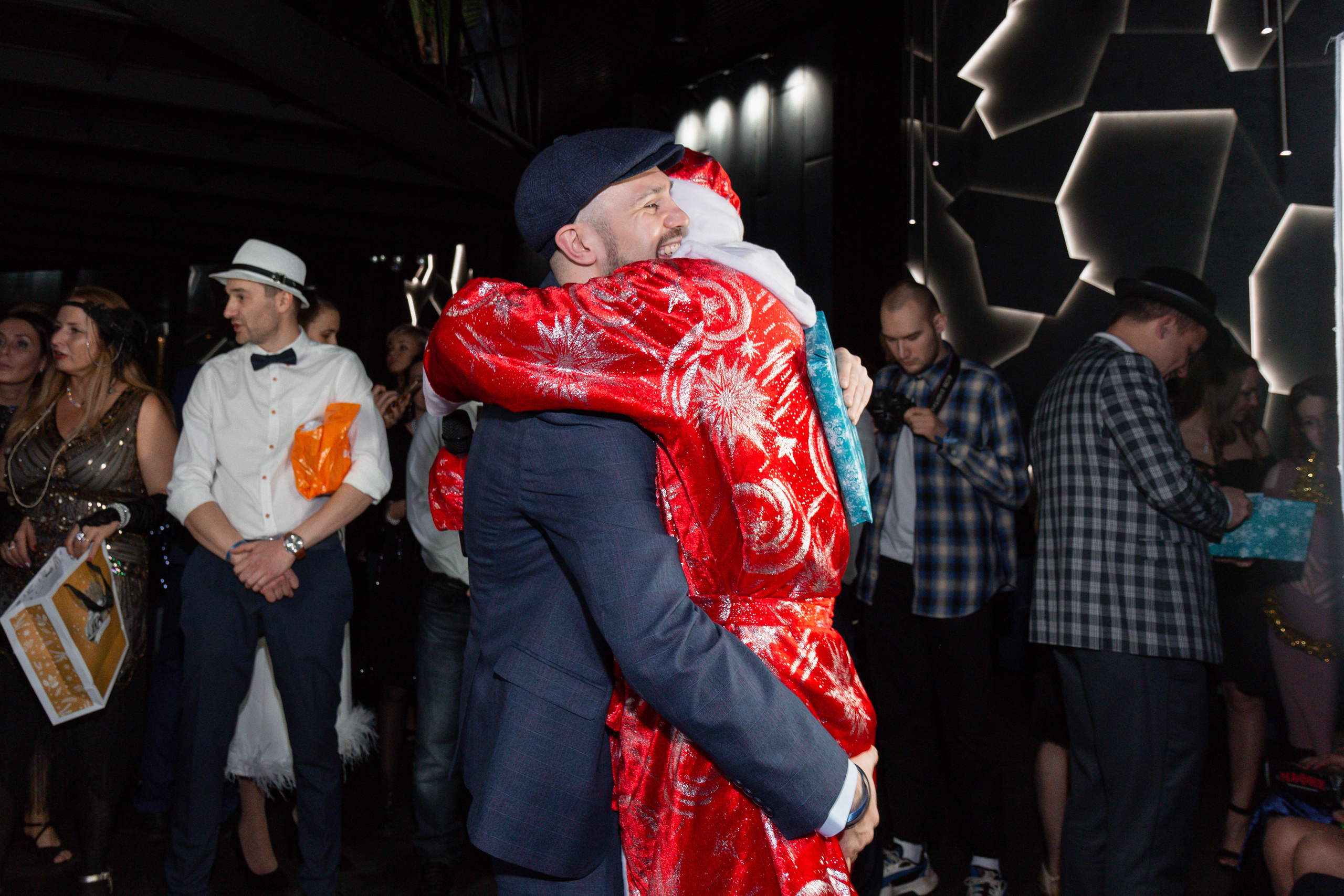 Новогодний корпоратив в стиле Гэтсби. Репортажный и портретный фотограф в Москве Саханцева Анна