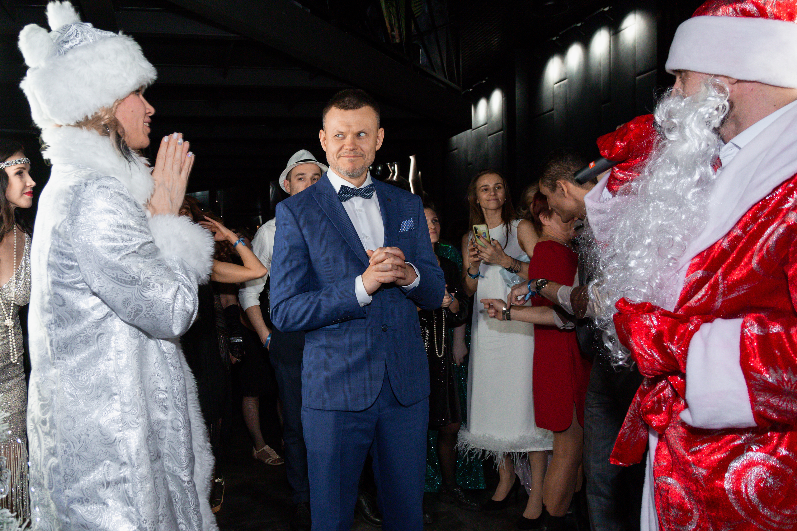 Новогодний корпоратив в стиле Гэтсби. Репортажный и портретный фотограф в Москве Саханцева Анна
