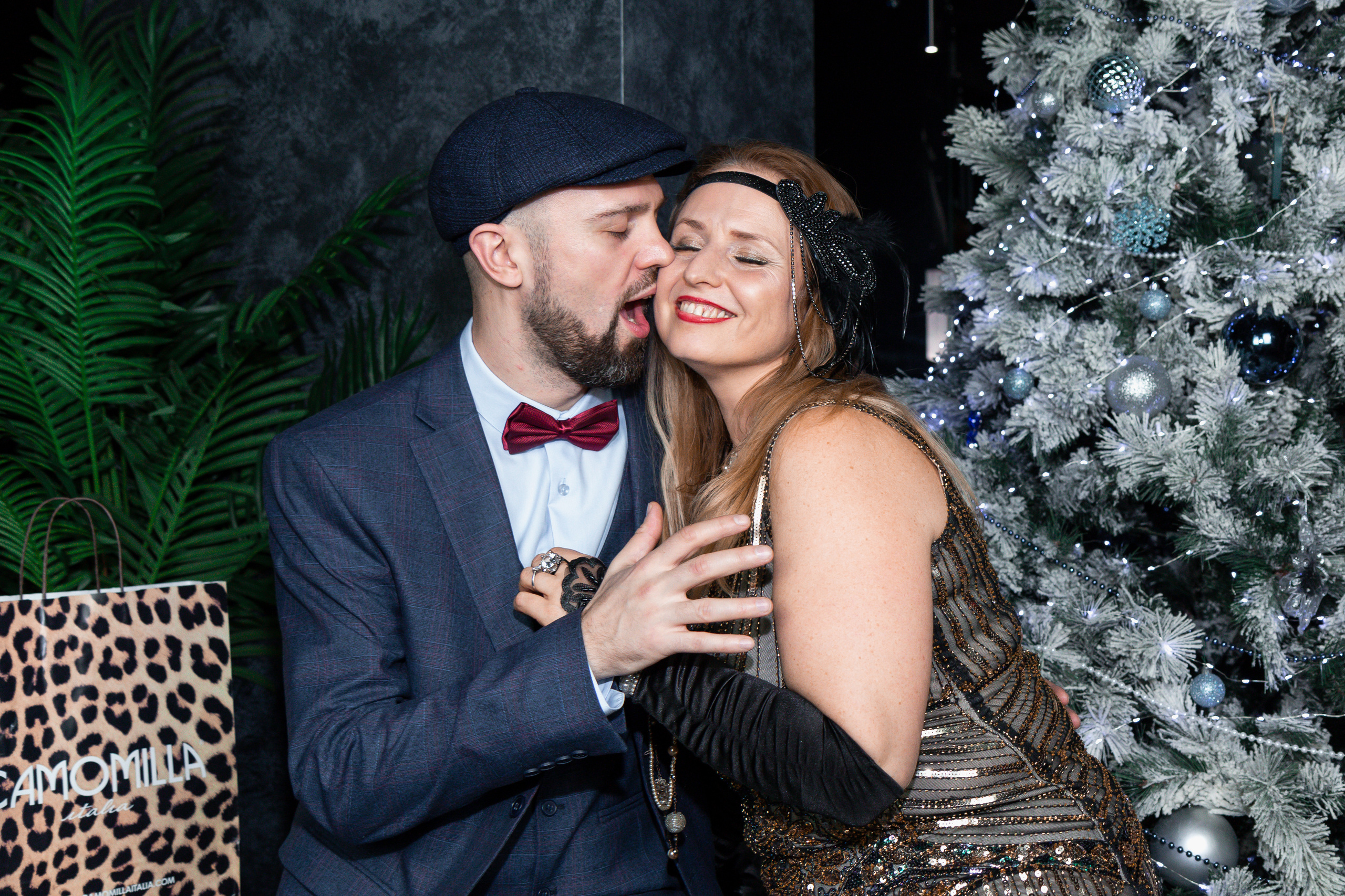 Новогодний корпоратив в стиле Гэтсби. Репортажный и портретный фотограф в Москве Саханцева Анна