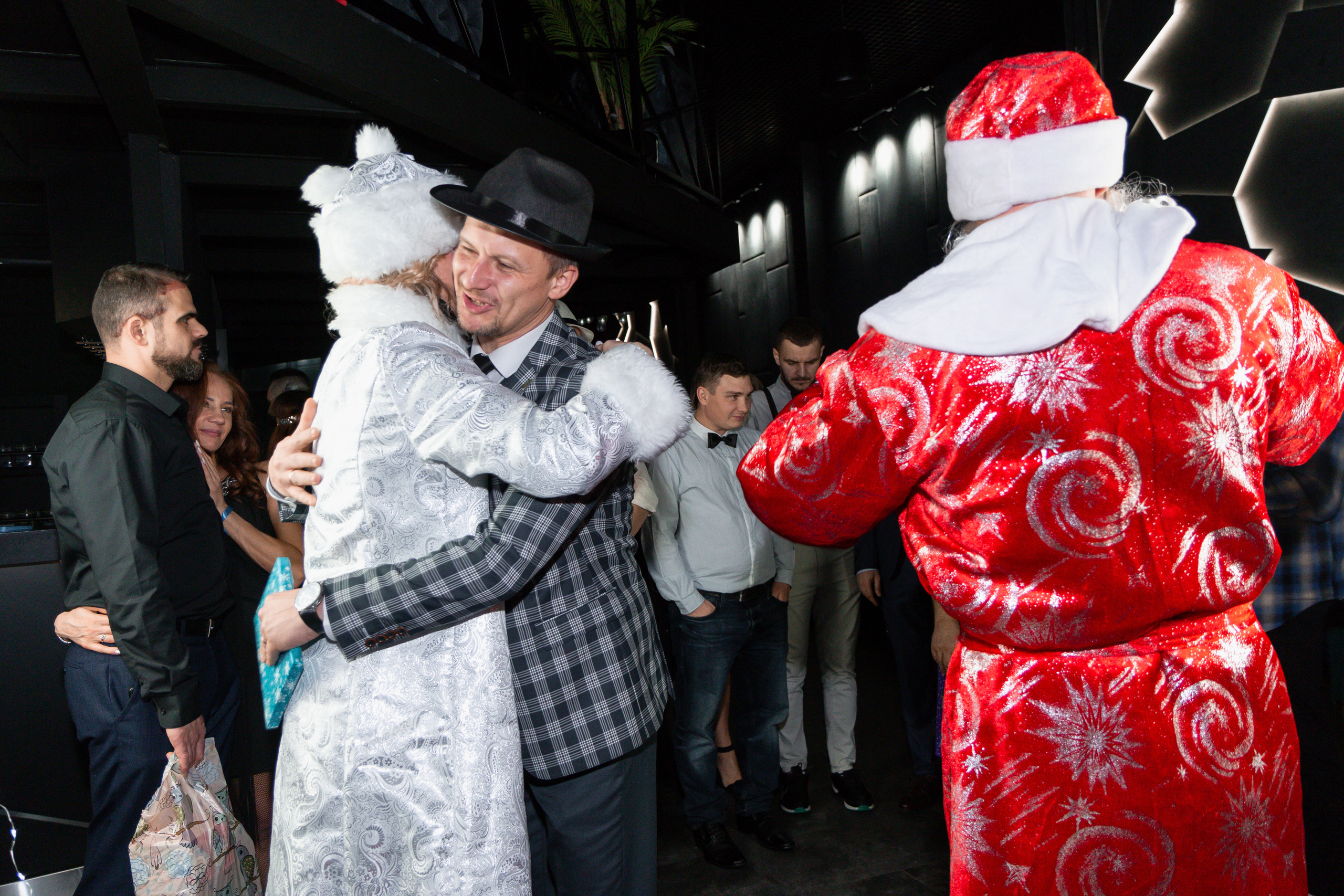 Новогодний корпоратив в стиле Гэтсби. Репортажный и портретный фотограф в Москве Саханцева Анна