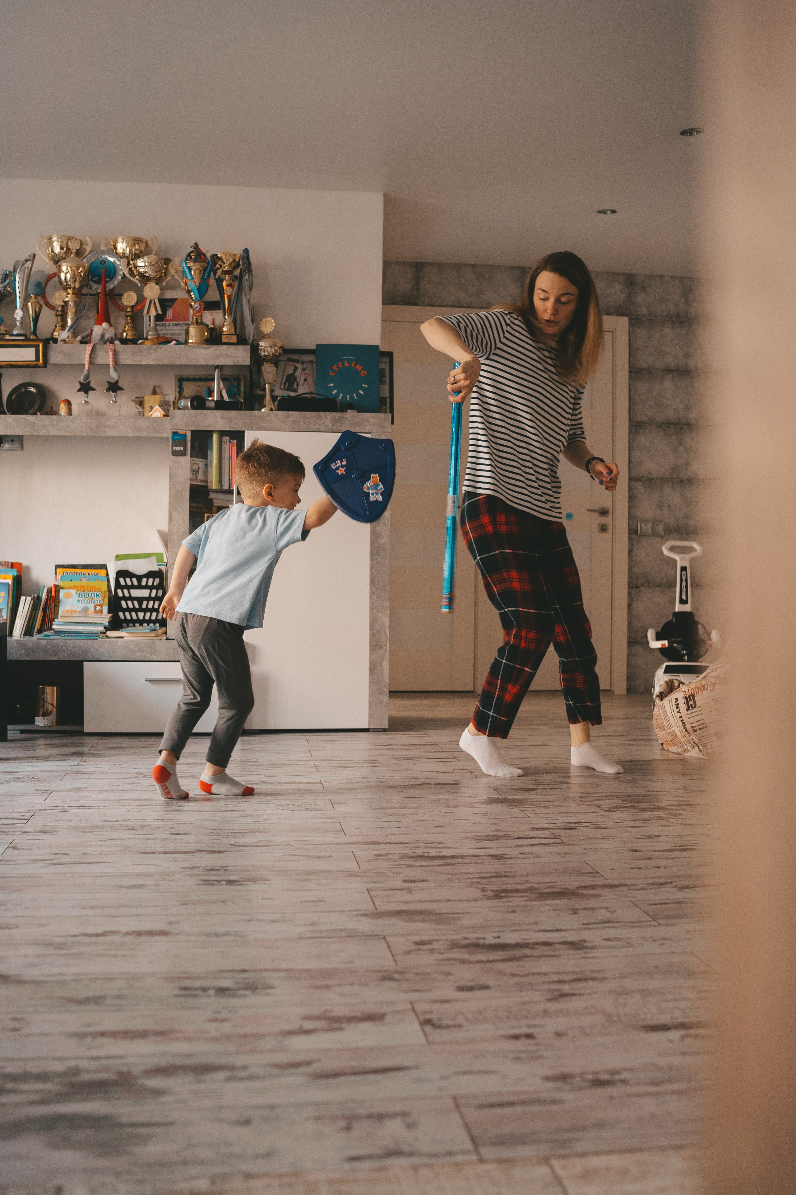 Домашняя семейная съемка: мама и сын. Фотограф Екатерина Канчалаба