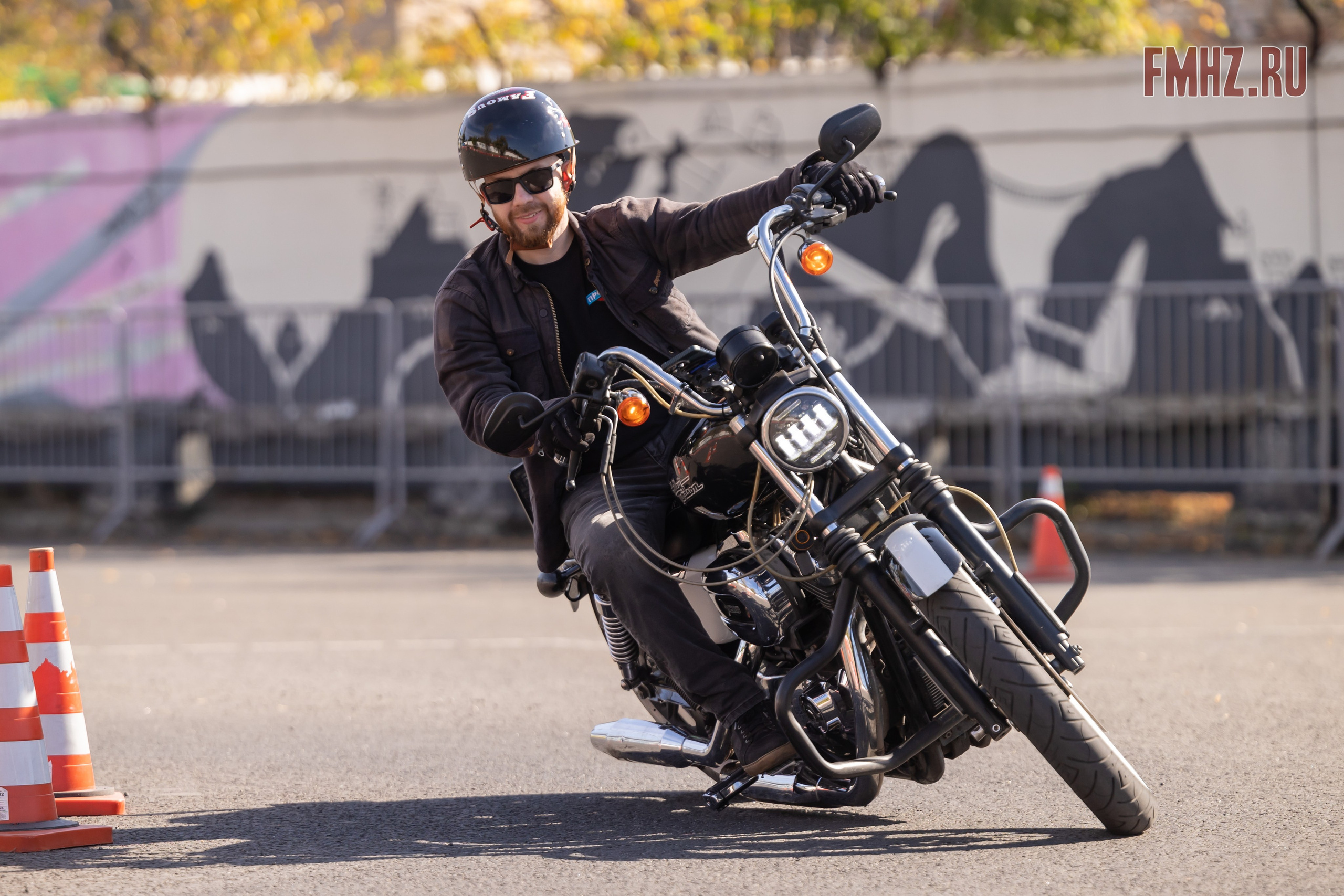 Соревнования по мотоджимхане на площадке Мосгортранс 15.09.2024. Фотограф Владимир Охрименко