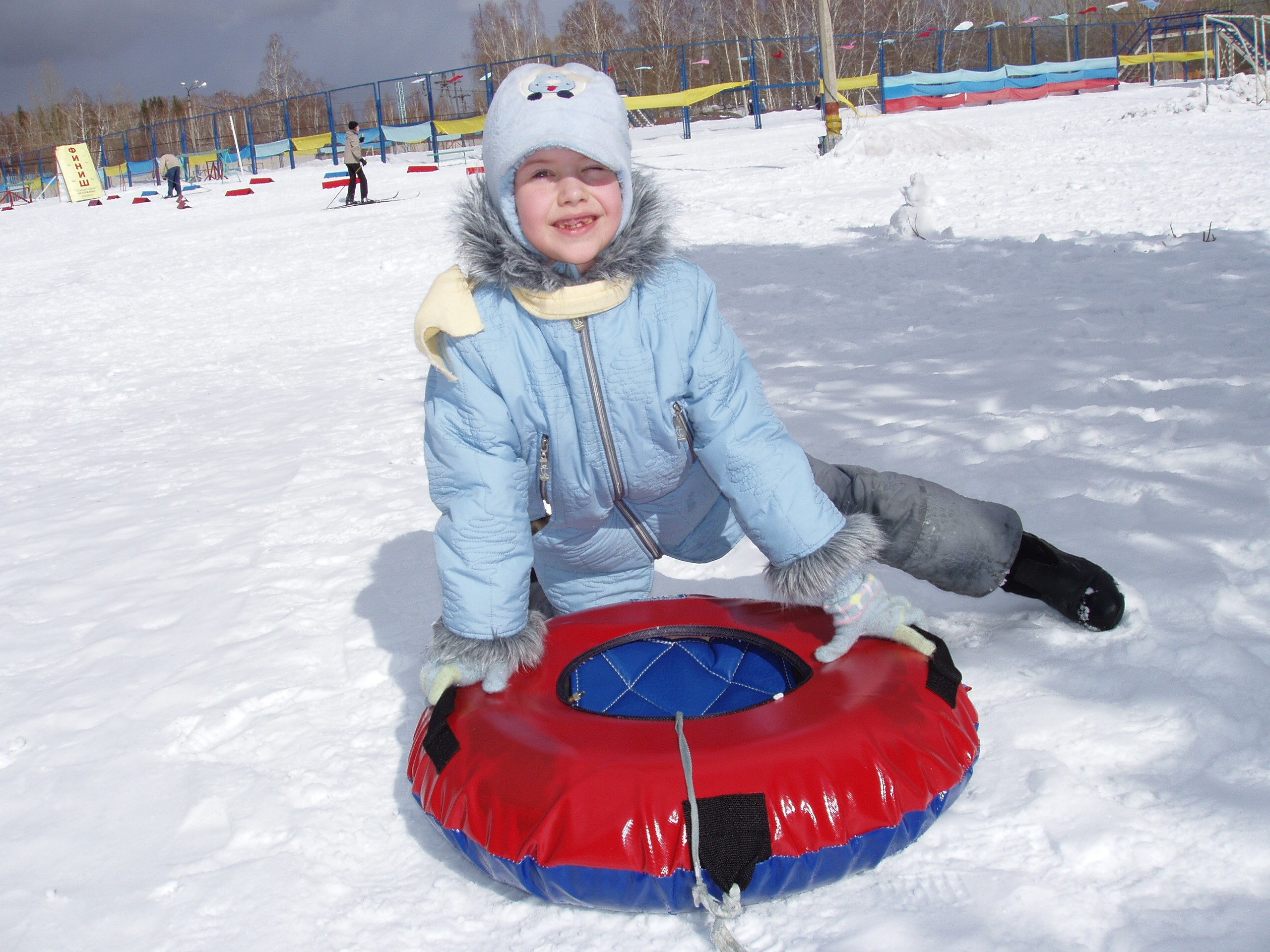 Биатлон Катя и Костя 25.03.2007. Семейный, Свадебный фотограф СПБ Питер— Романова Екатерина