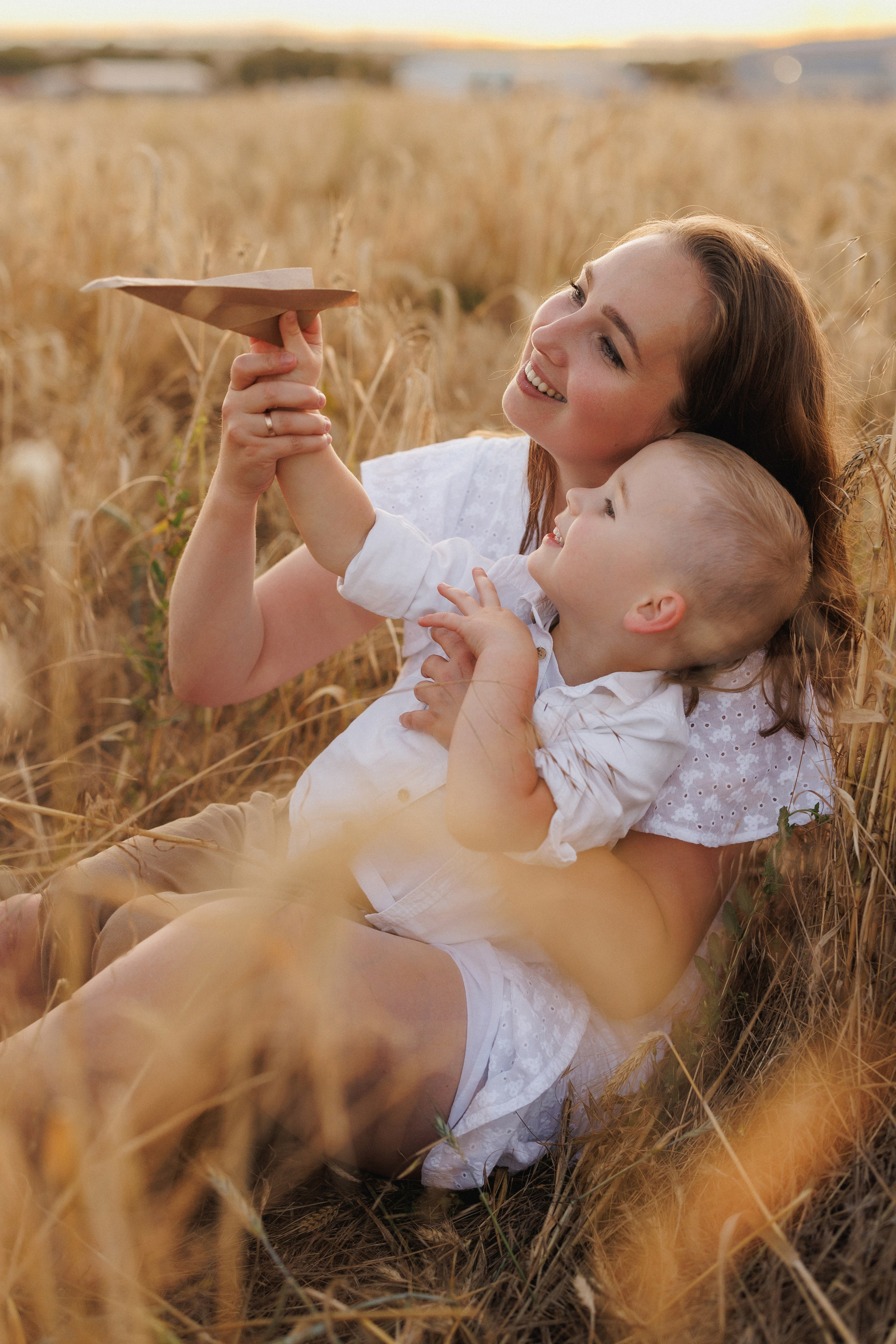 Пшеничное поле, семьи. Семейный и детский фотограф в Краснодаре Анна Трашкова