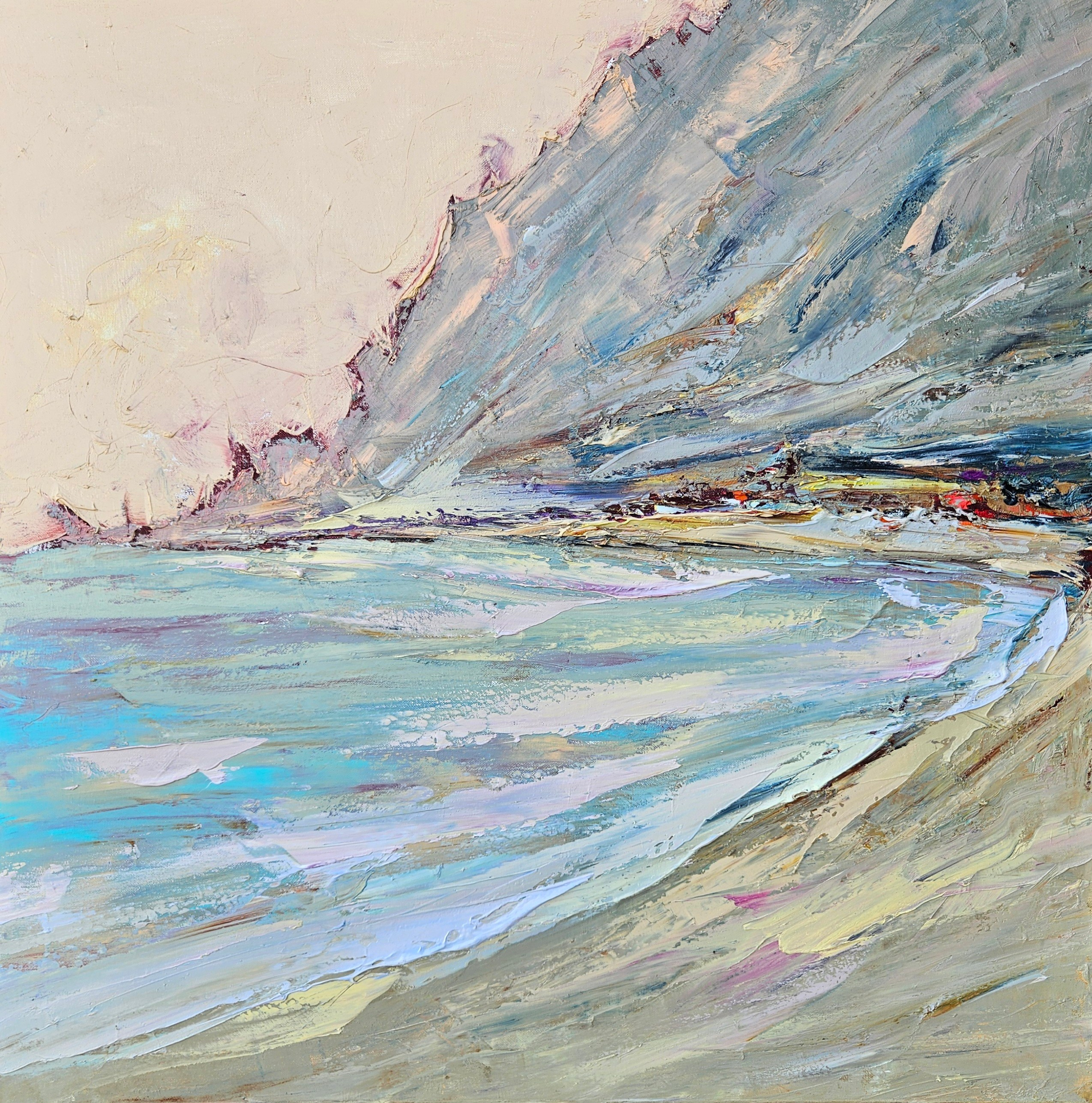 Морской пейзаж, бухта, берег