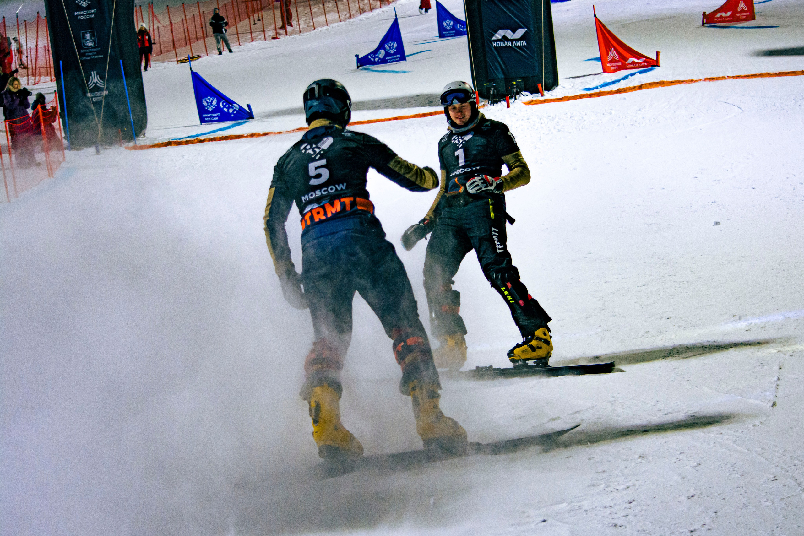 Кубок чемпионов по сноуборду — Параллельный слалом ❤️. Фотограф Евгения Саботаж в г. Москва