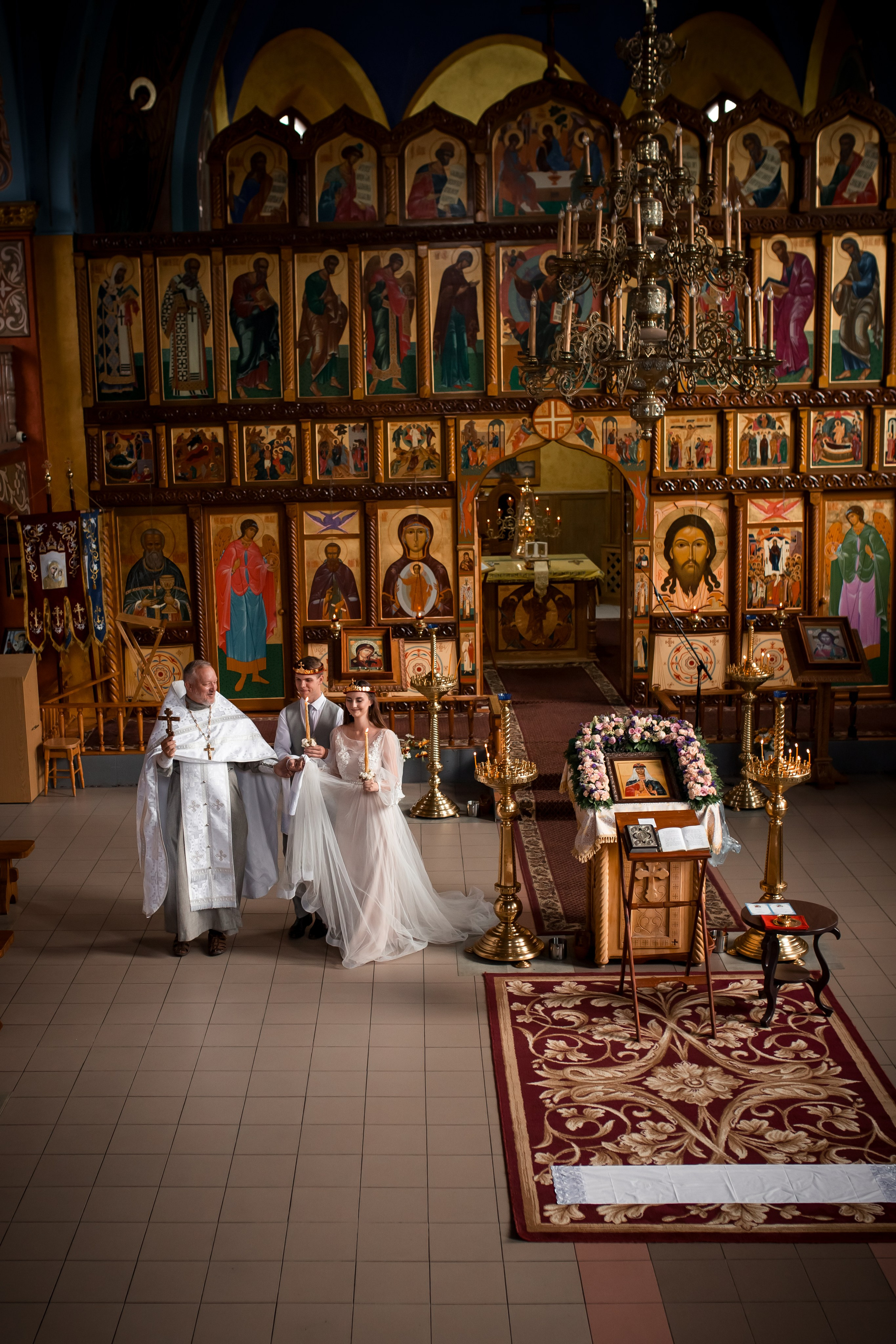 Таинство Венчания Вячеслава и Милании