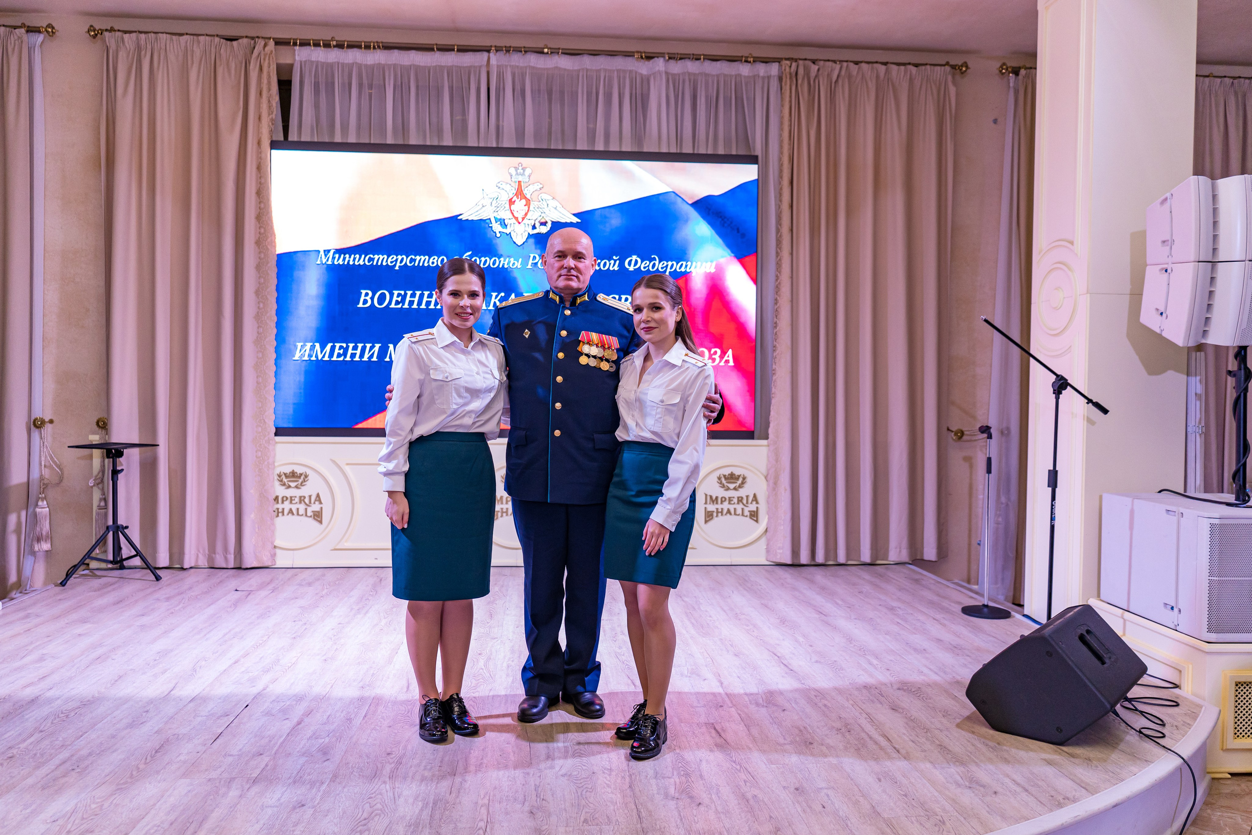 Фотосъемка выпуска военной академии и вручение дипломов