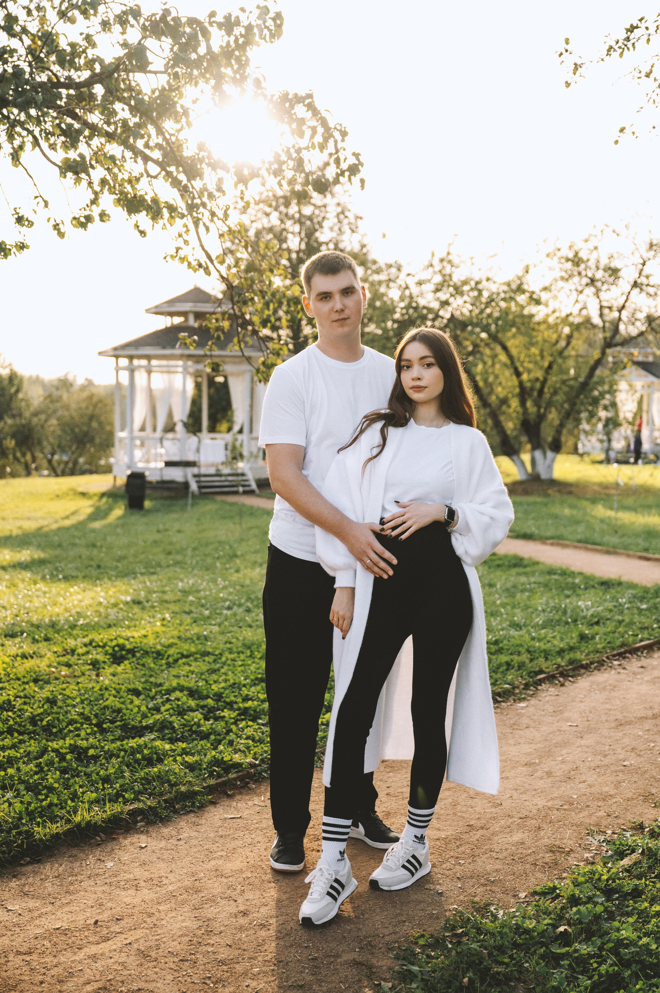 Фотосессия на закате в Гребнево. Свадебный и семейный фотограф Виктория Носачёва. Щелково, Москва и МО