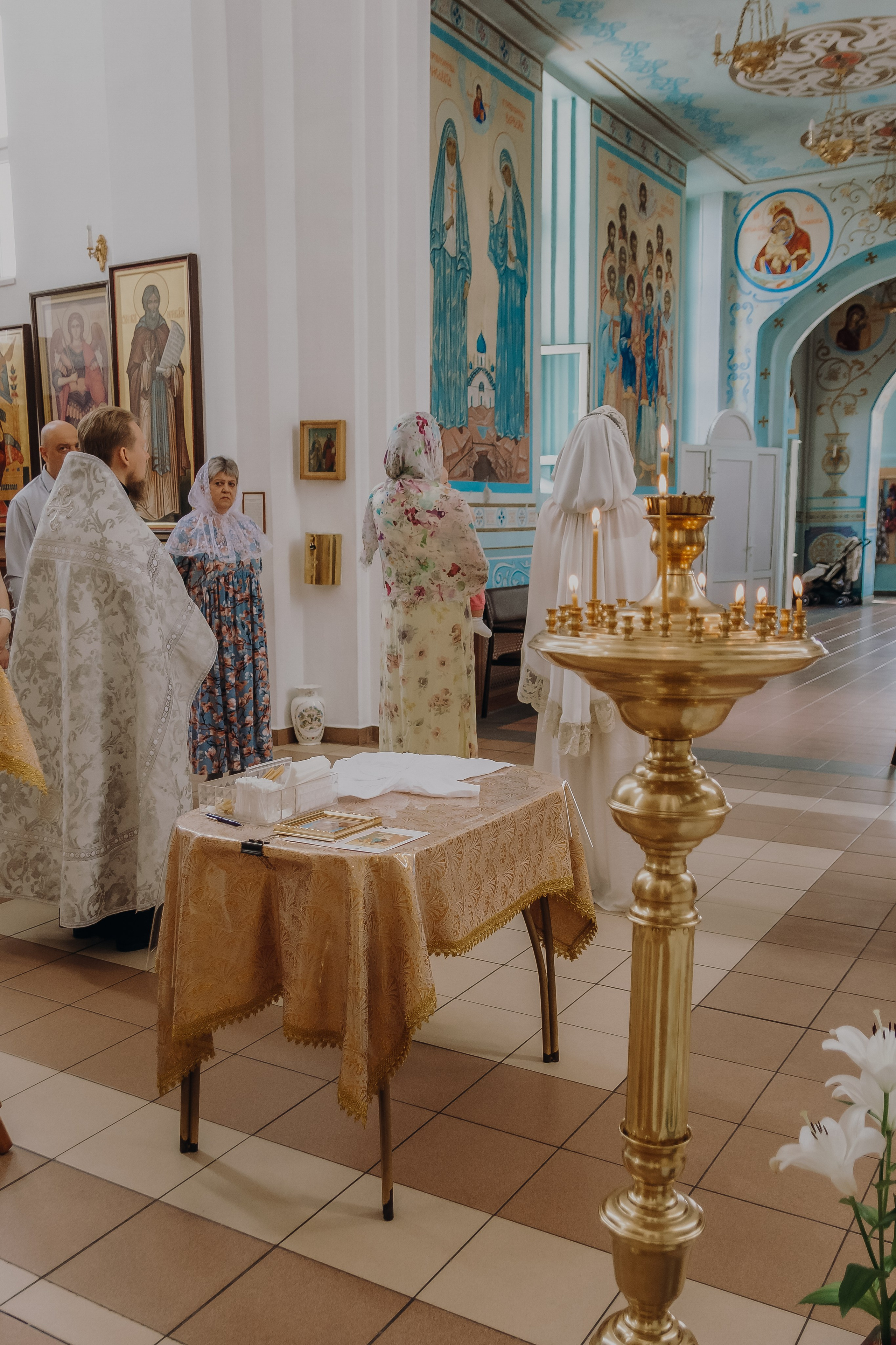 Крещение Таисии. Семейный и детский фотограф Кущ Наташа
