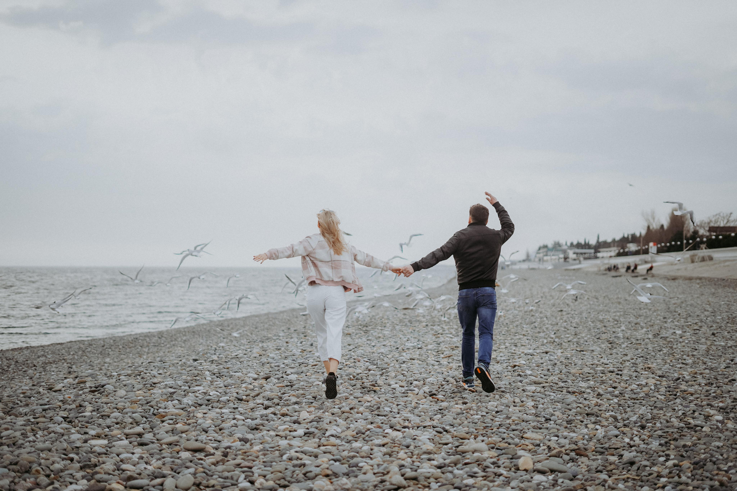 Лилия и Денис. Холодный март в Сочи. Фотограф в Сочи и Абхазии | Фототуры | September Air