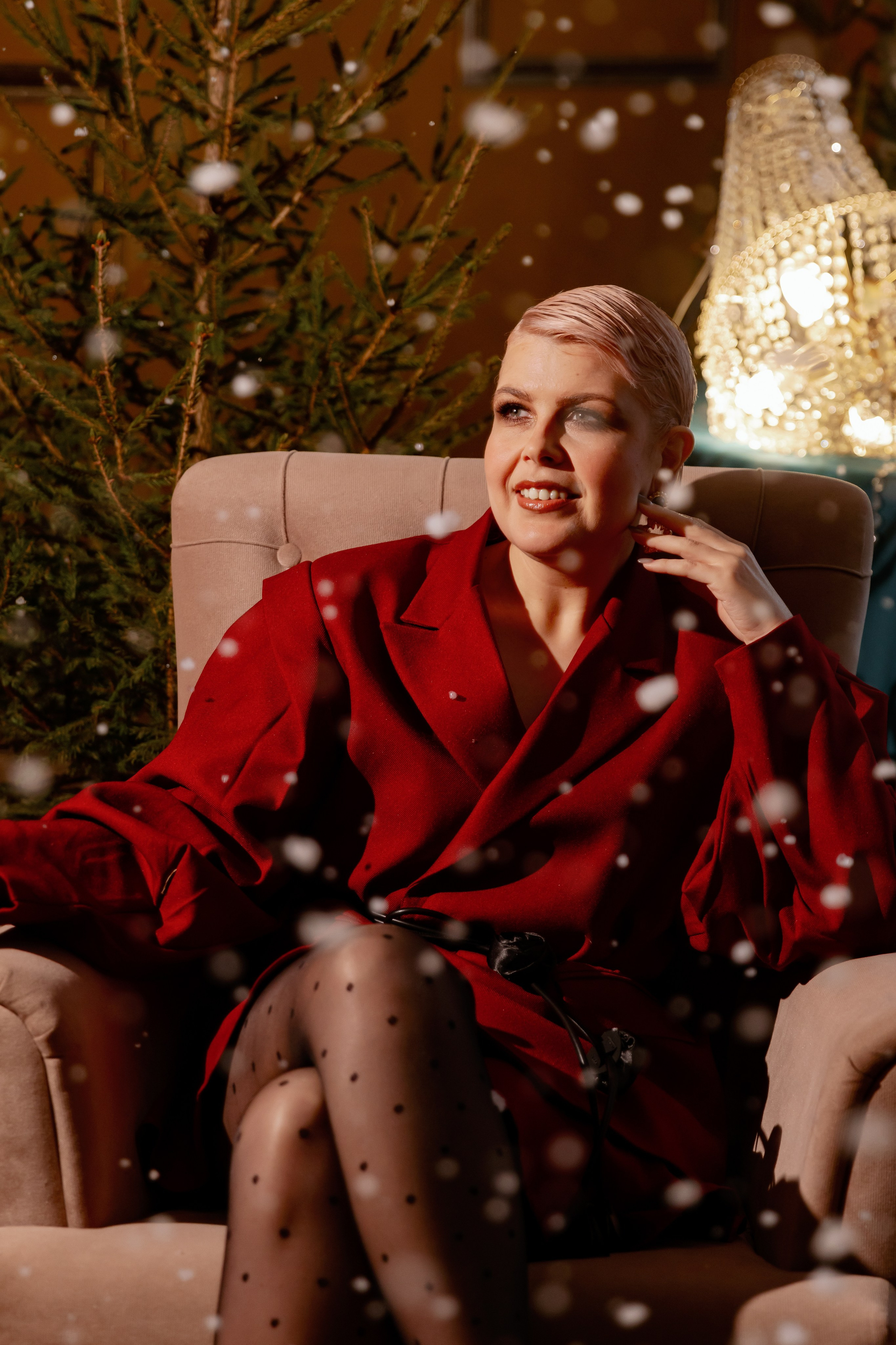 Атмосферная новогодняя фотосессия Анастасии, Екатеринбург. Фотограф в Екатеринбурге Пойгина Елена