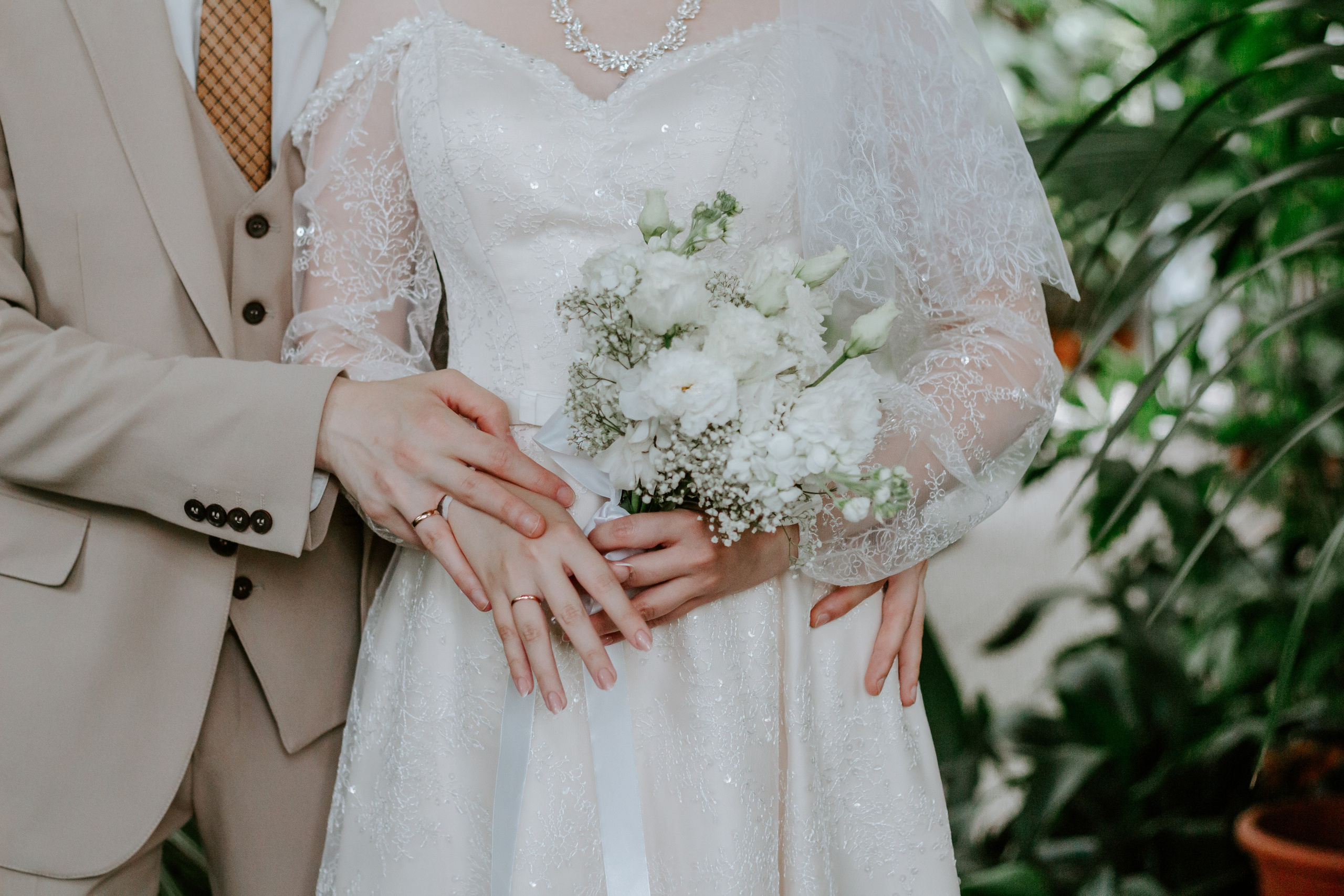 Свадебная фотосессия в оранжерее, Екатеринбург. Александр и Дарья. Фотограф в Екатеринбурге Пойгина Елена