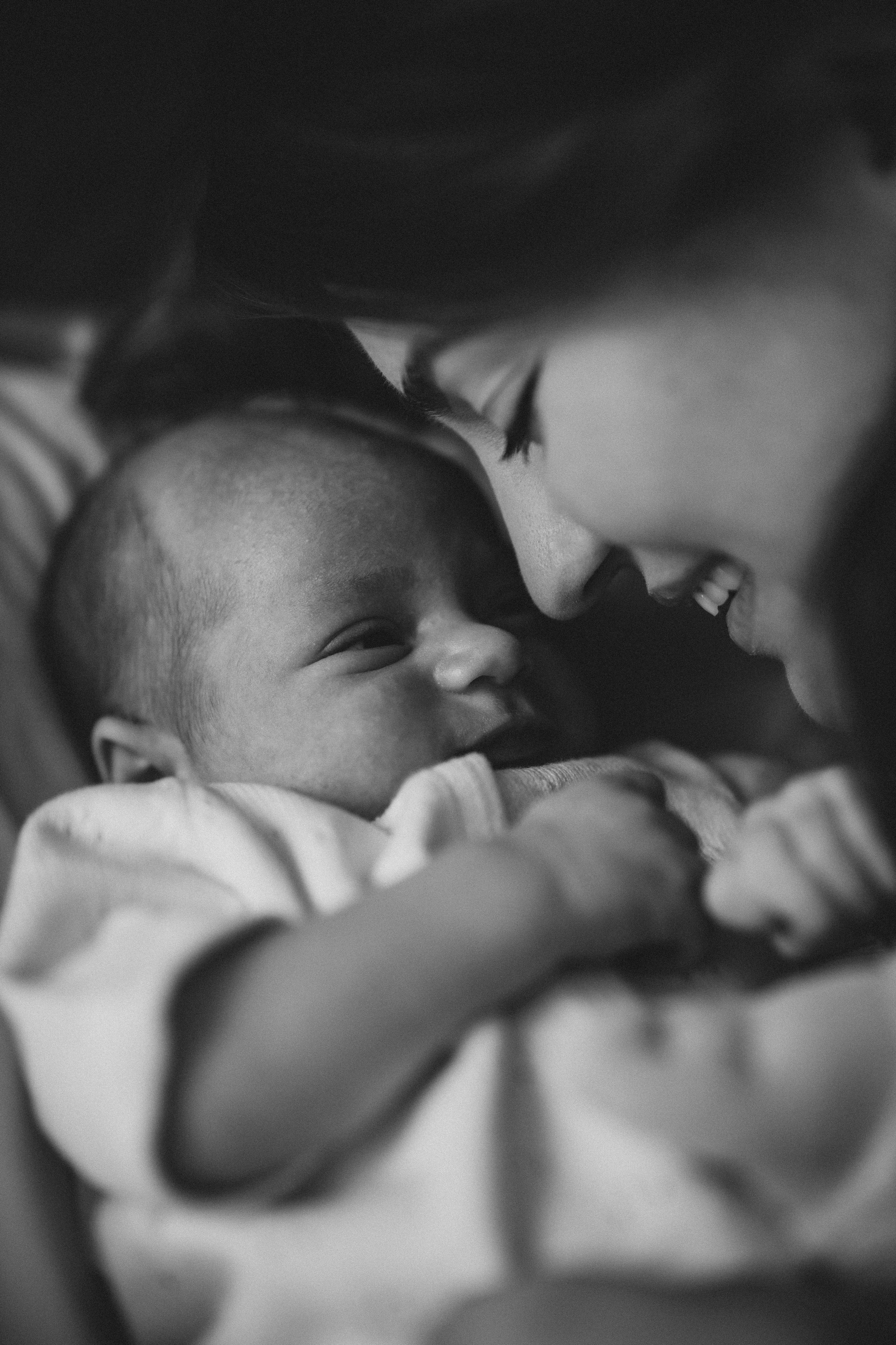 Новорожденный Миша. Евгения Пелипас