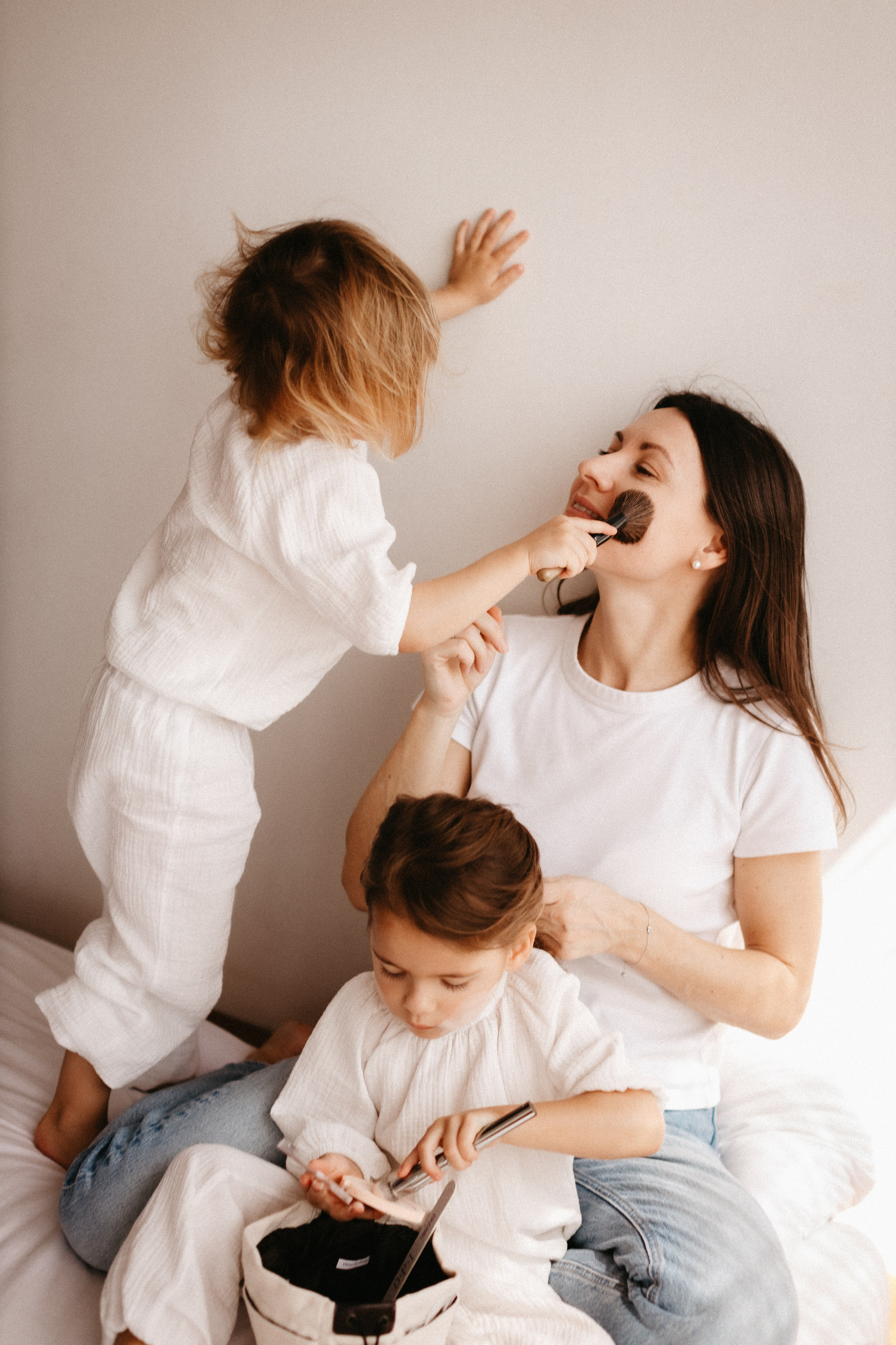 Мама и девочки. Евгения Пелипас