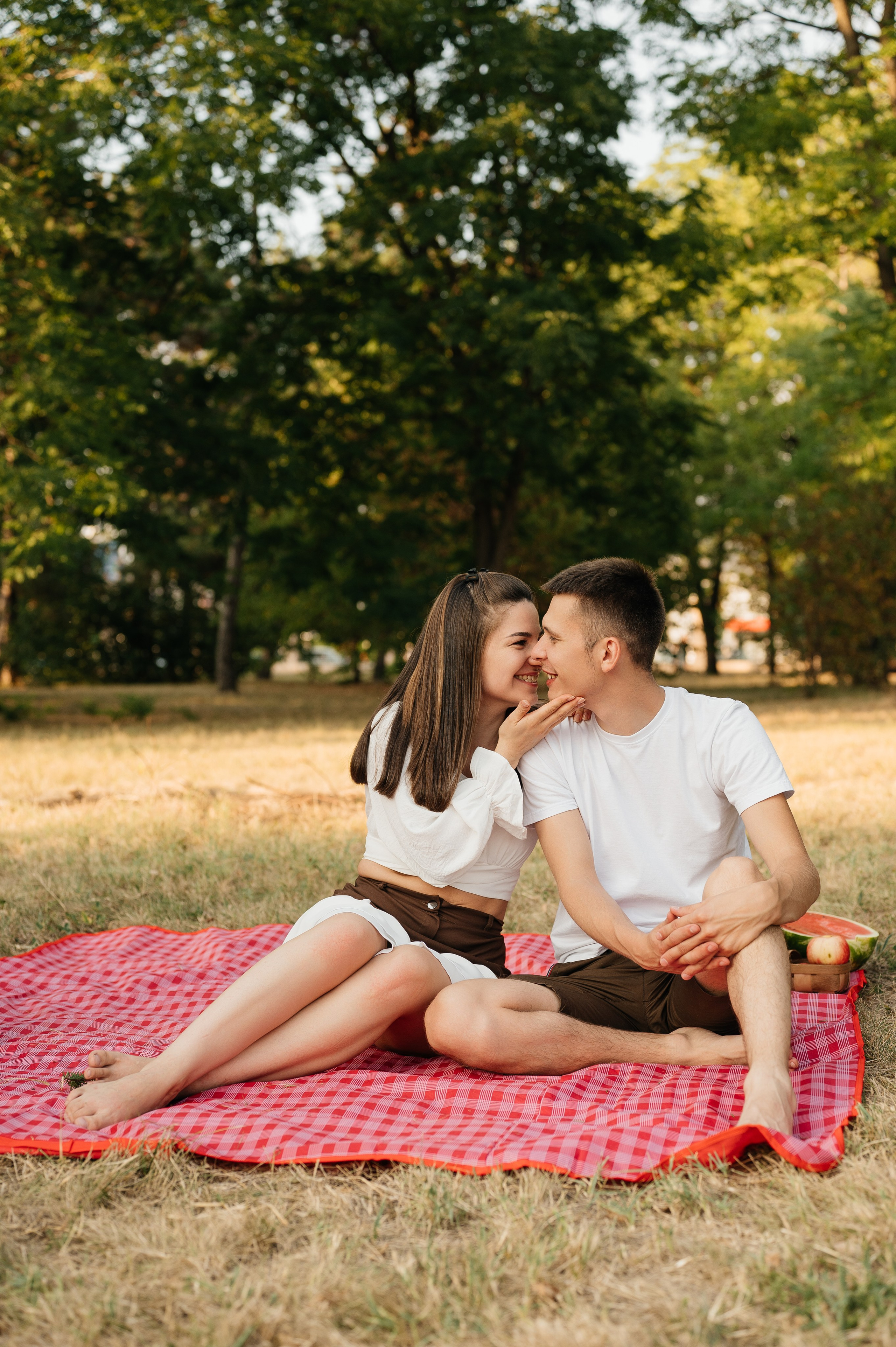 Летняя семейная фотосессия в парке. Свадебный и семейный фотограф в Краснодаре Алина Мельник