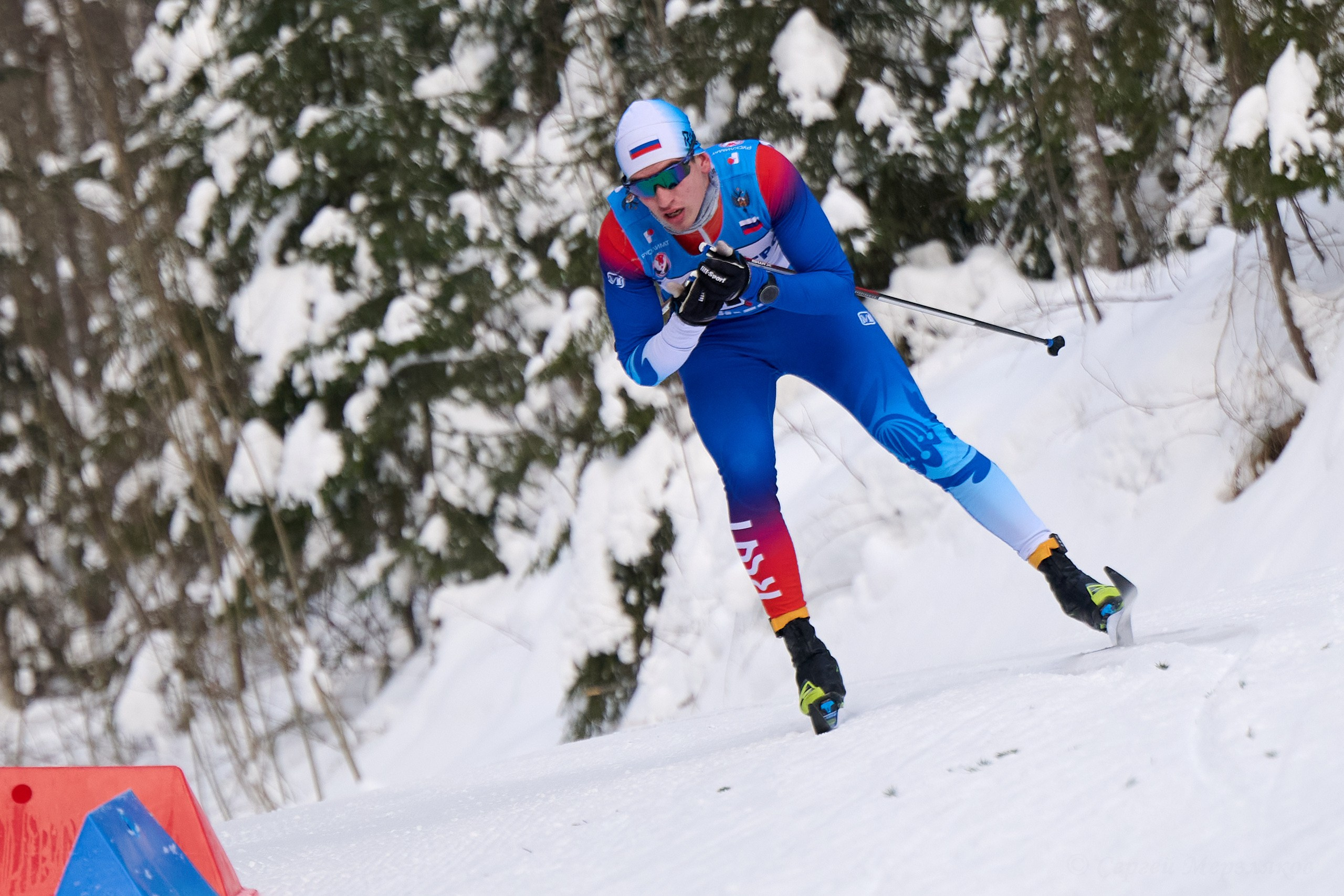 VI этап ФосАгро Кубка России по лыжным гонкам. Ижевск 25.01.2025 и 26.01.2025. Спортивный репортажный фотограф в Ижевске Сергей Мерзляков