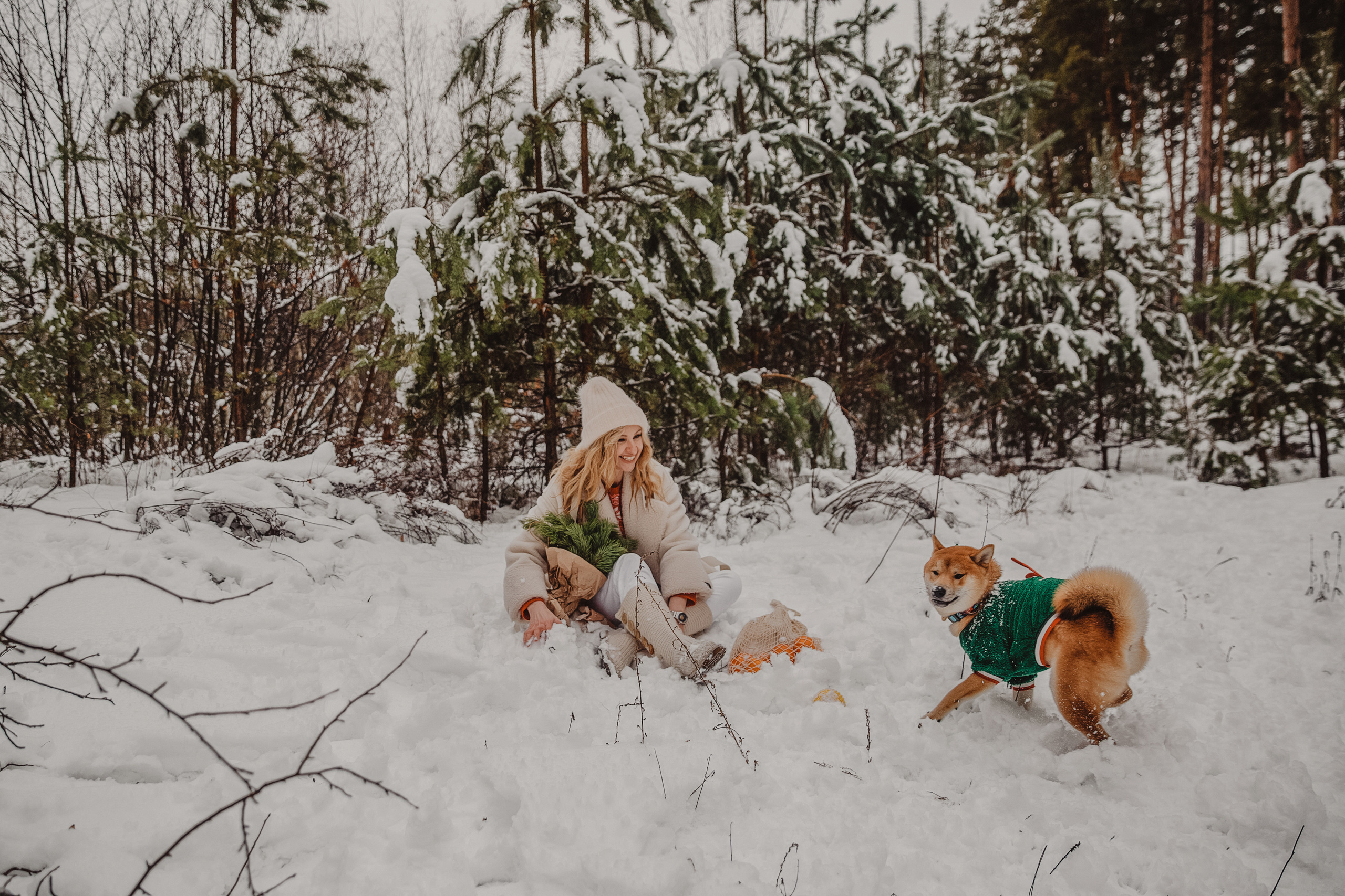 Катя и Симба. Персональный, семейный и портретный фотограф в Воронеже Майя Яхонтова