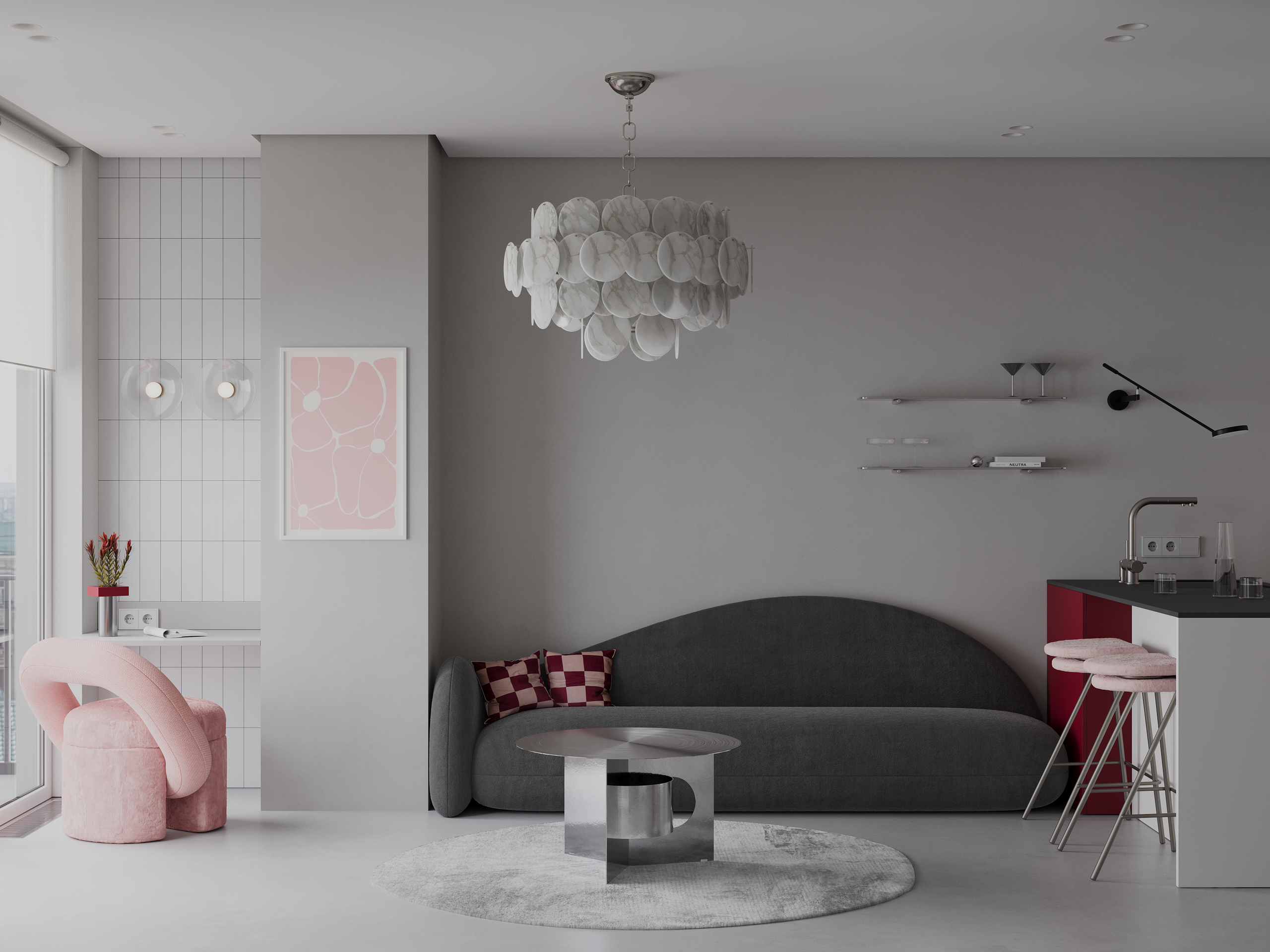 Проект 1. 3D визуализация интерьеров | фотореализм