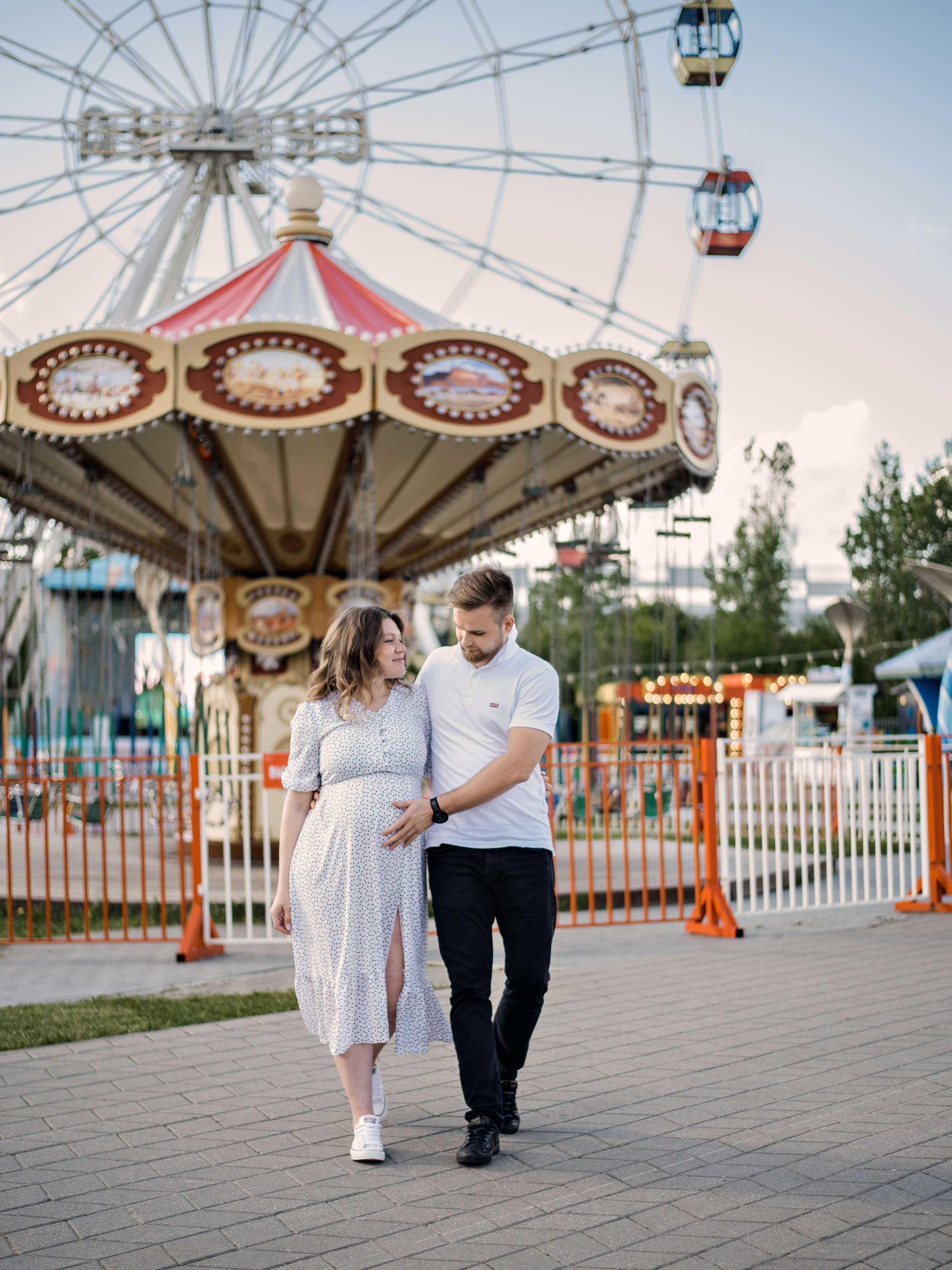 Наталья и Максим в ожидании. Фотограф Москва