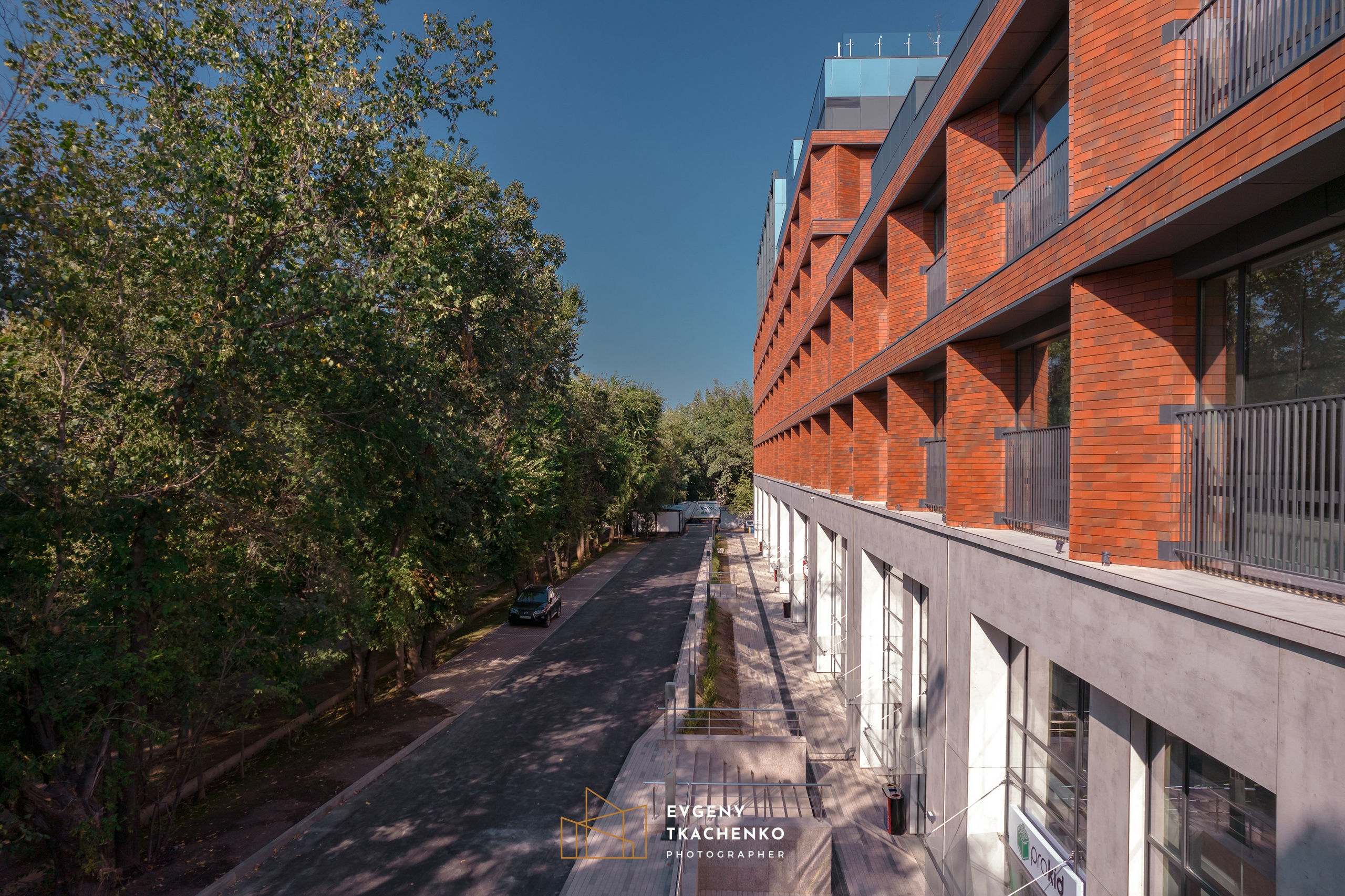 Общежитие университета NarXoz в Алматы. Архитектурный и интерьерный фотограф в Казахстане