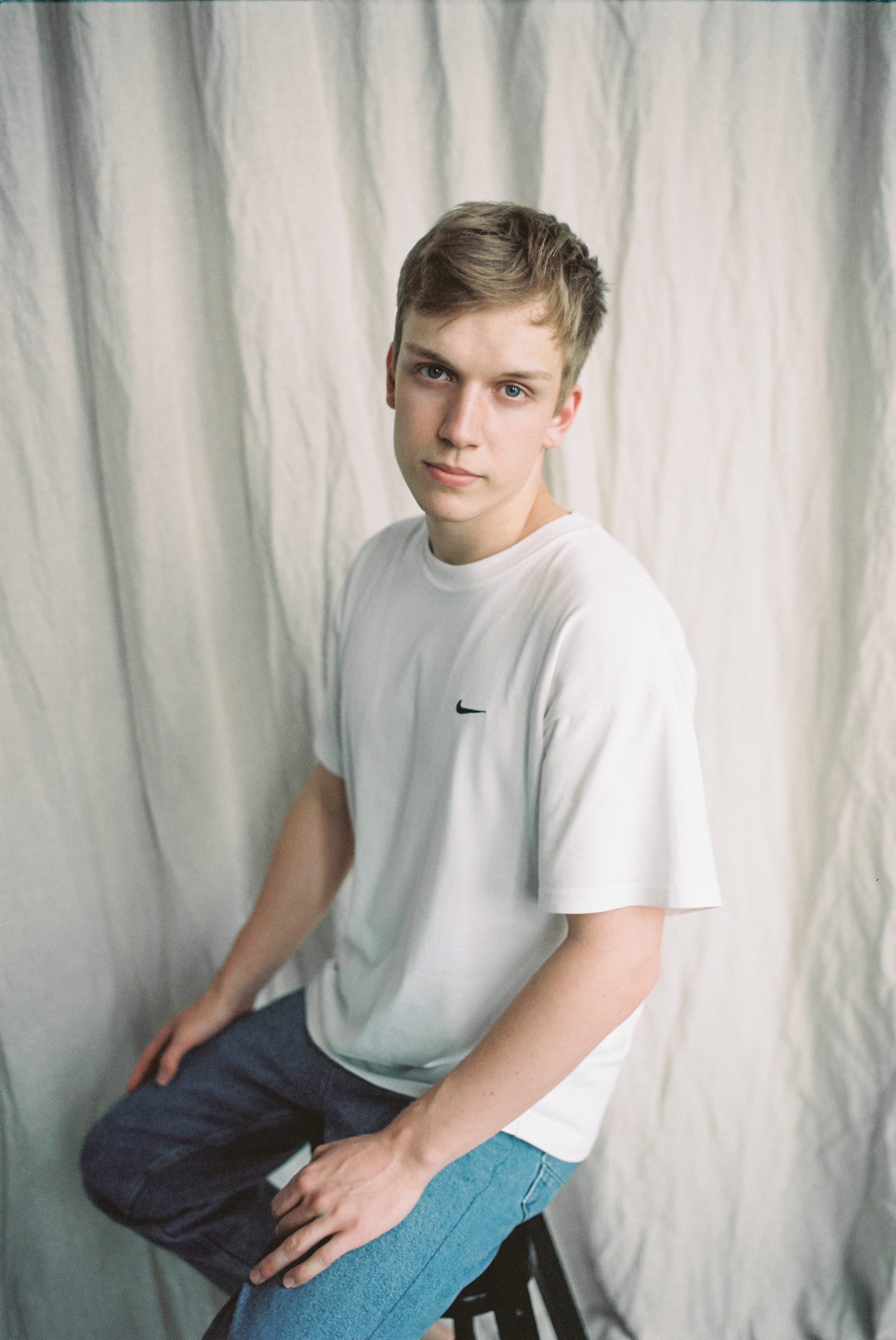 Male portrait. Film photographer in Los Angeles Anastasiya Pankova