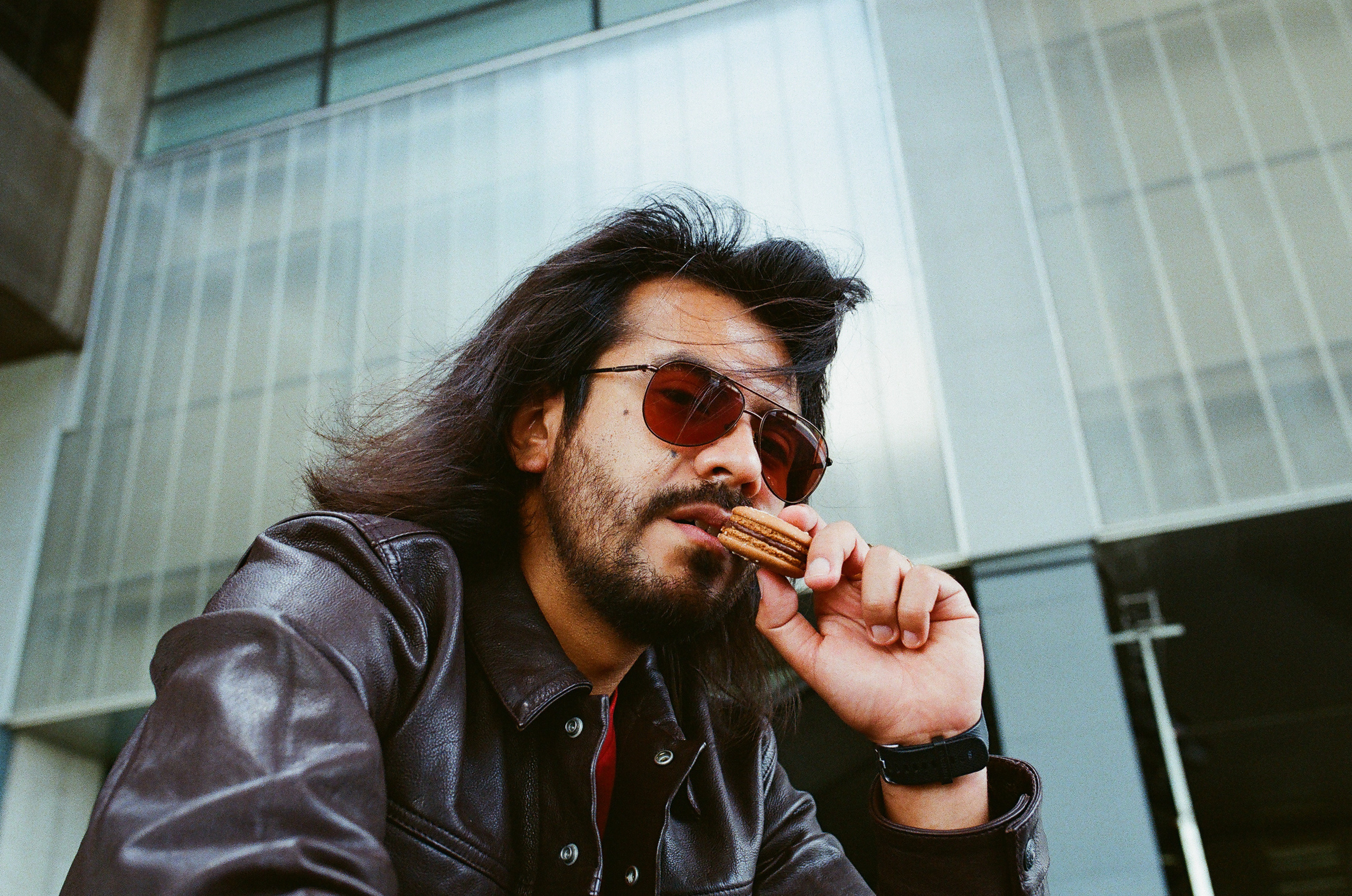 Male portrait. Film photographer in Los Angeles Anastasiya Pankova